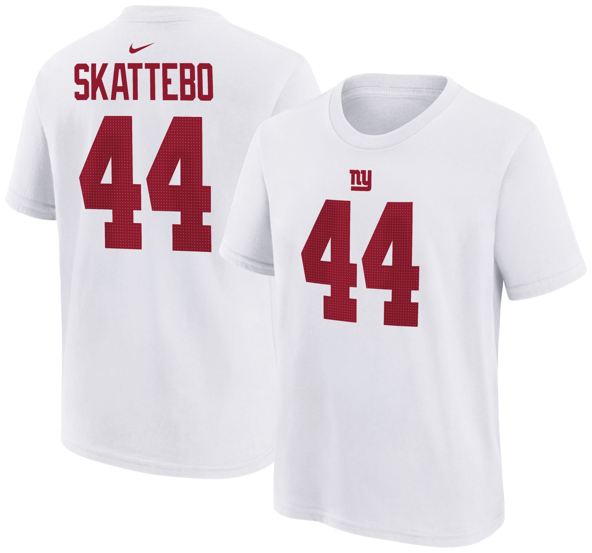 Nike Youth New York Giants White T-Shirt