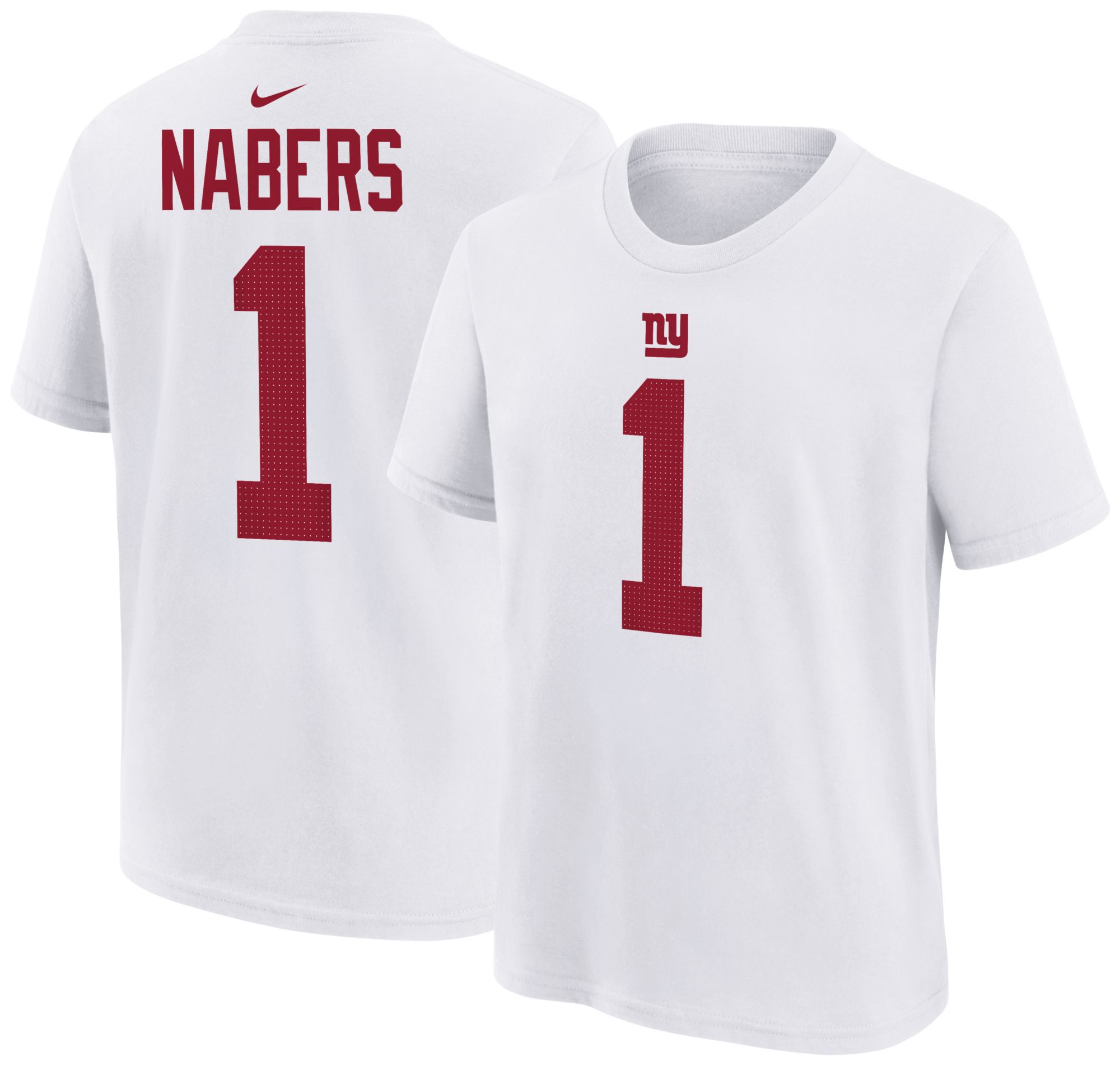 Nike Youth New York Giants White T-Shirt
