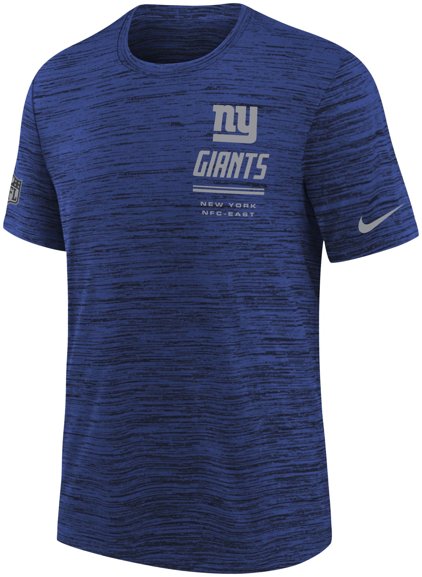 Nike Youth New York Giants Blue Sideline Velocity T-Shirt