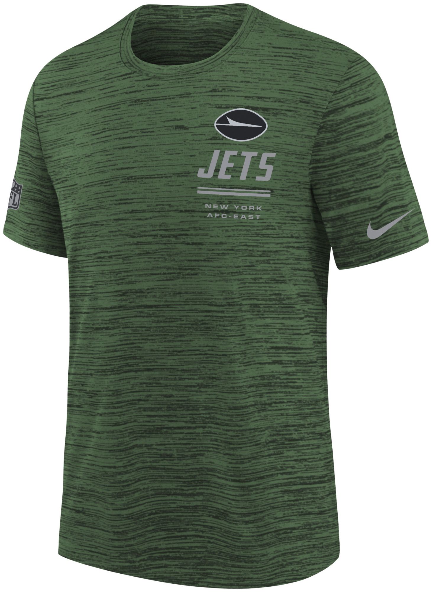 Nike Youth New York Jets Green Sideline Velocity T-Shirt
