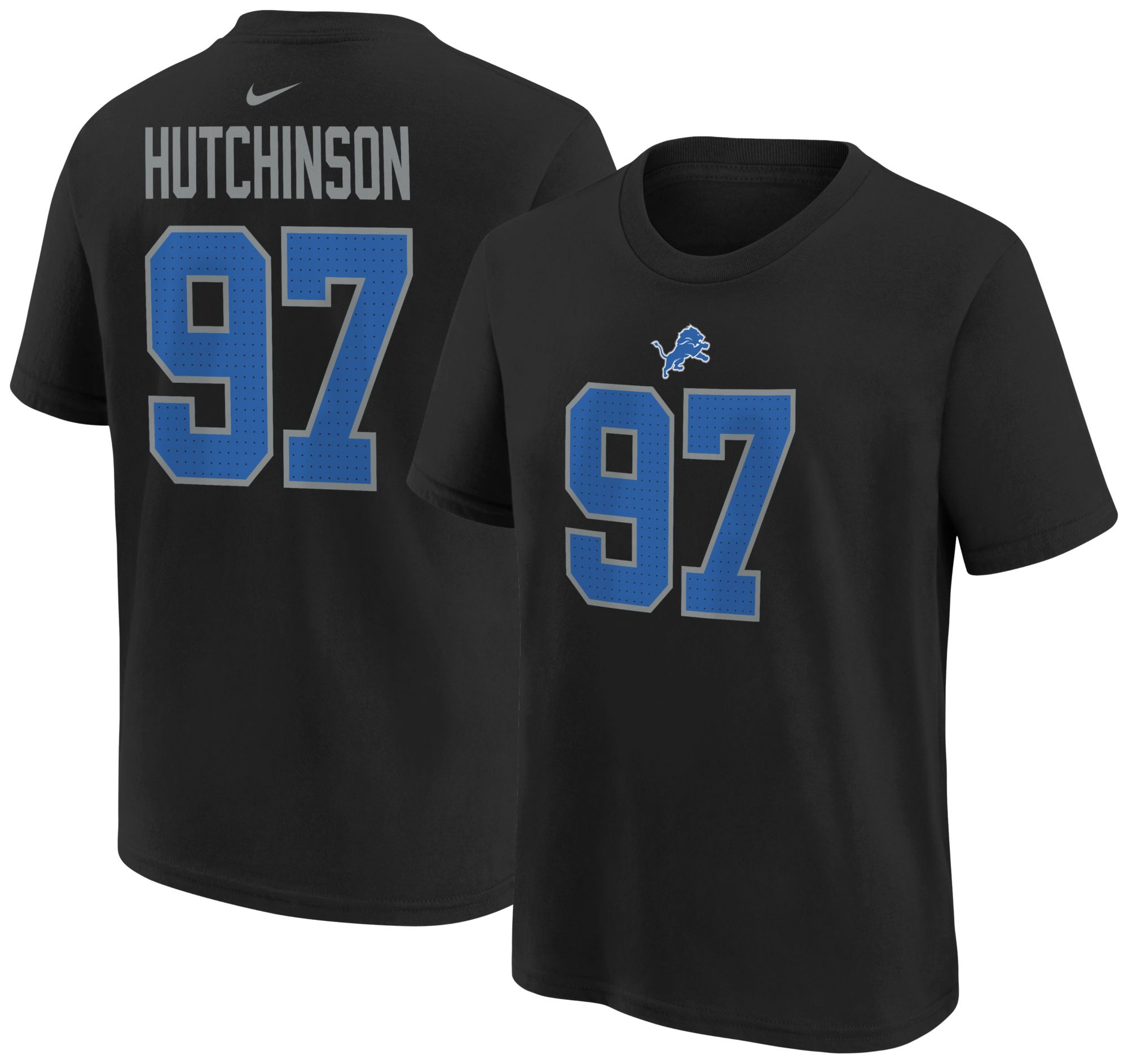 Nike Youth Detroit Lions Black T-Shirt