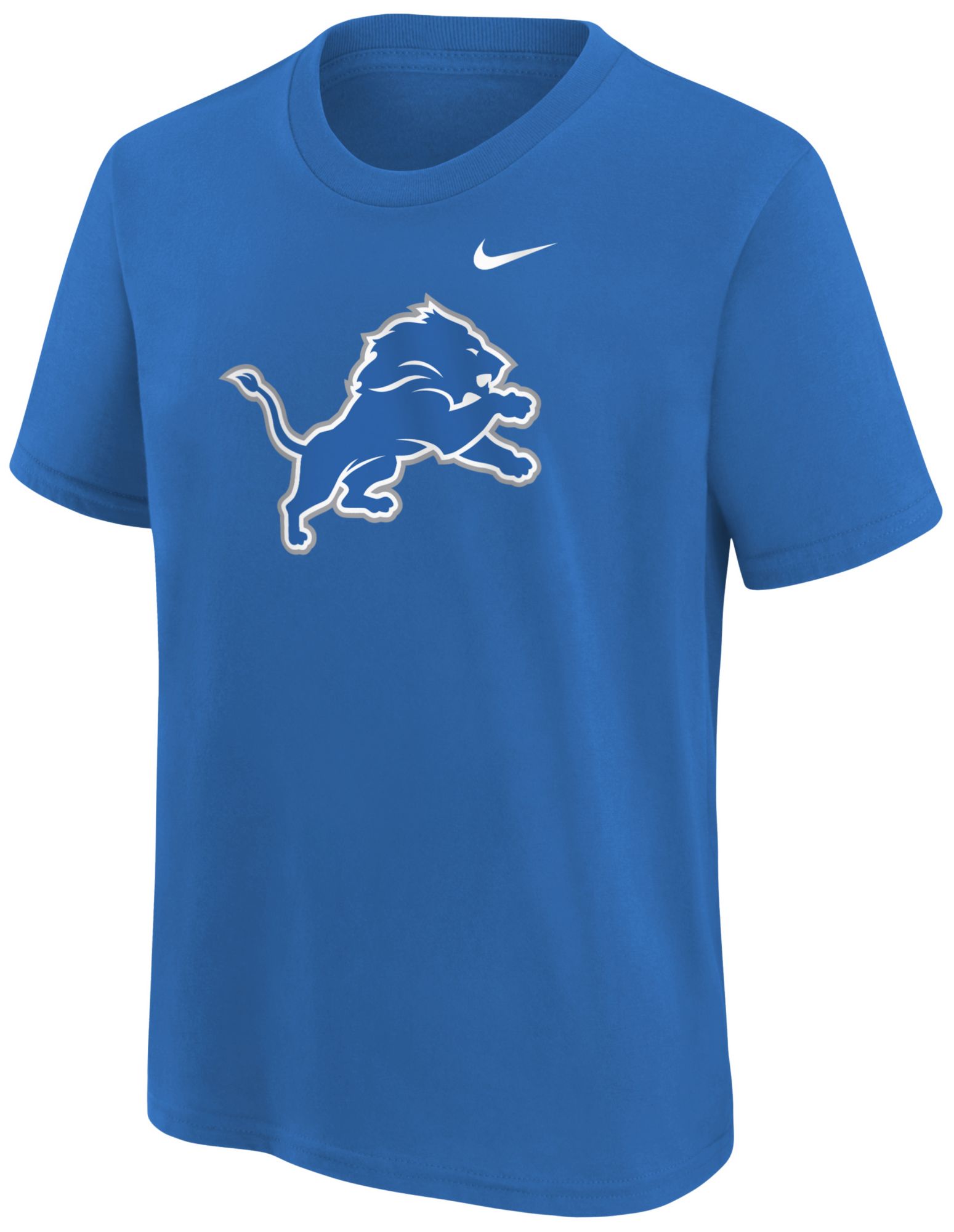Nike Youth Detroit Lions Blue Logo T-Shirt