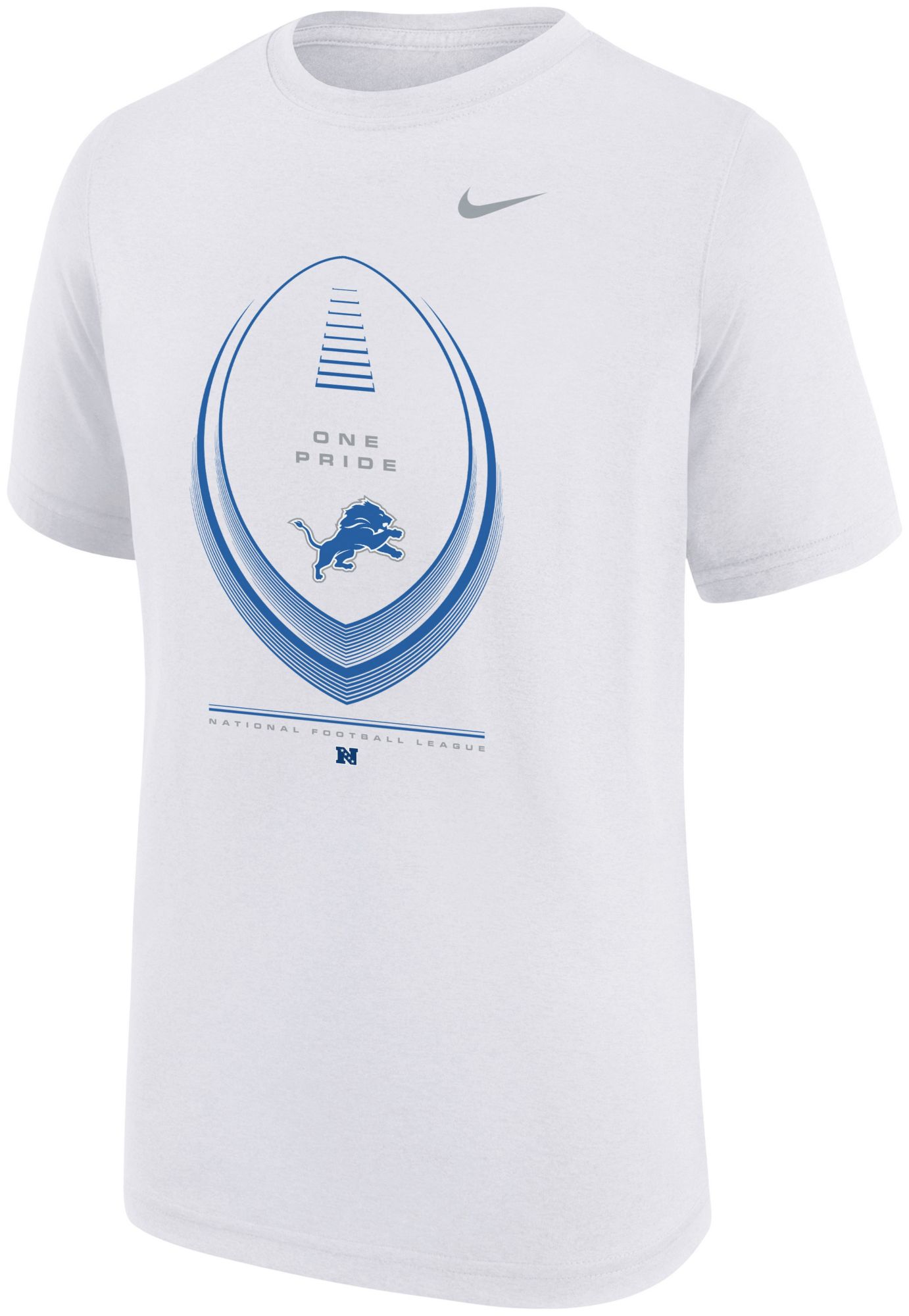 Nike Youth Detroit Lions White Legend Icon T-Shirt