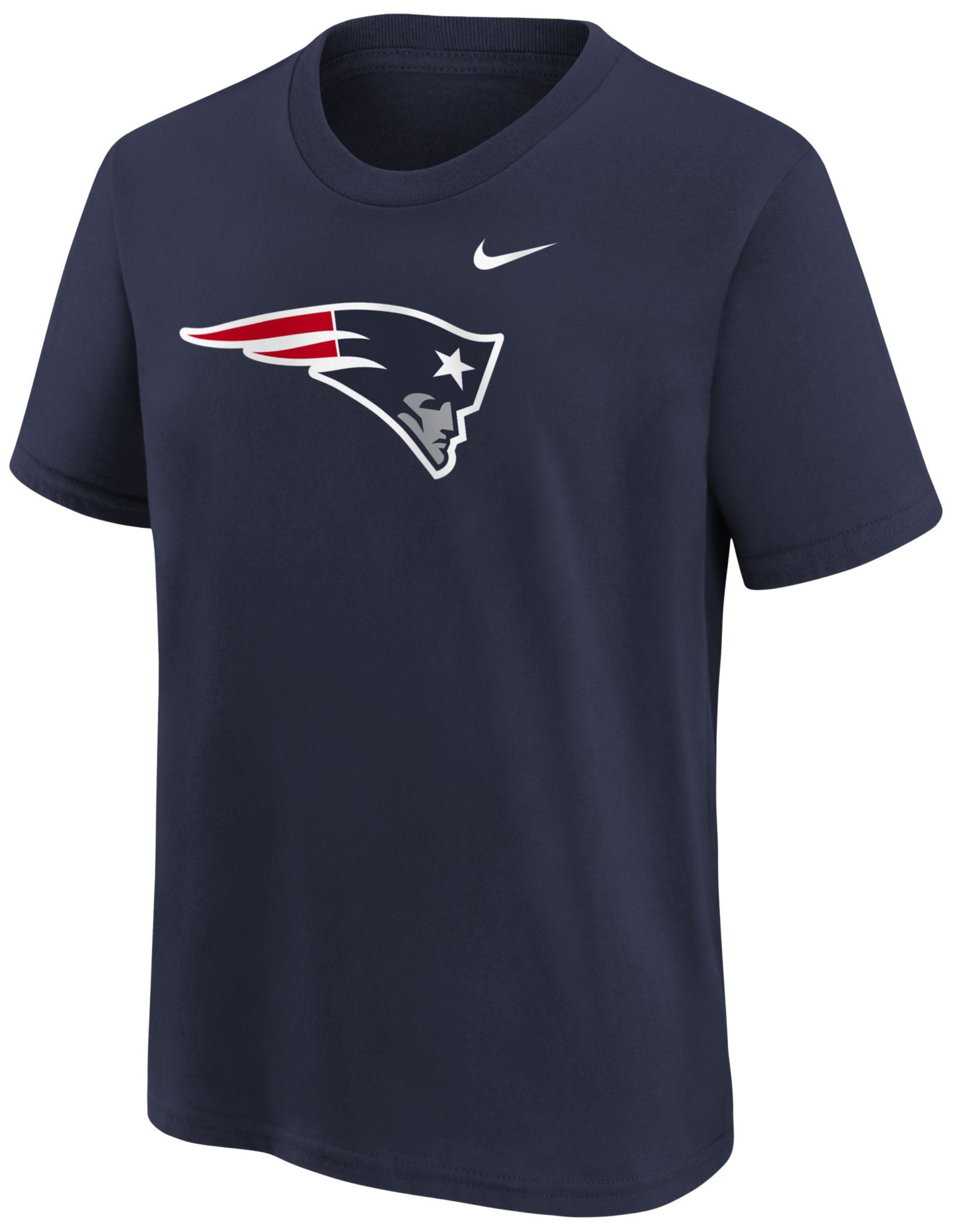 Nike Youth New England Patriots Navy Logo T-Shirt