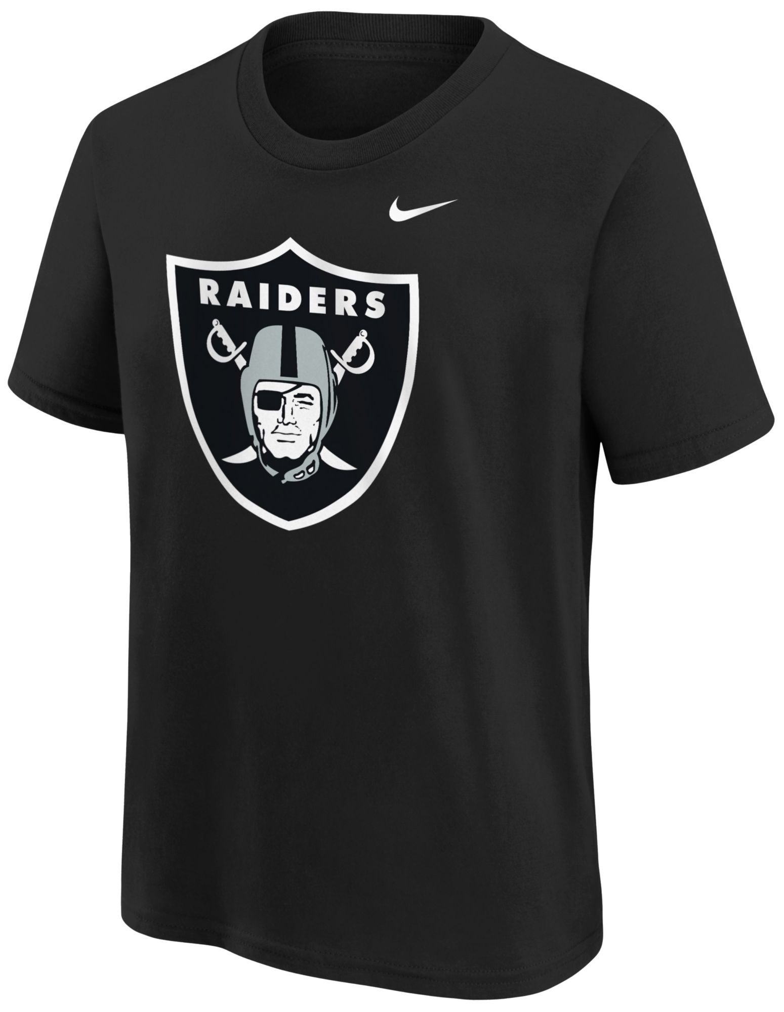Nike Youth Las Vegas Raiders Black Logo T-Shirt