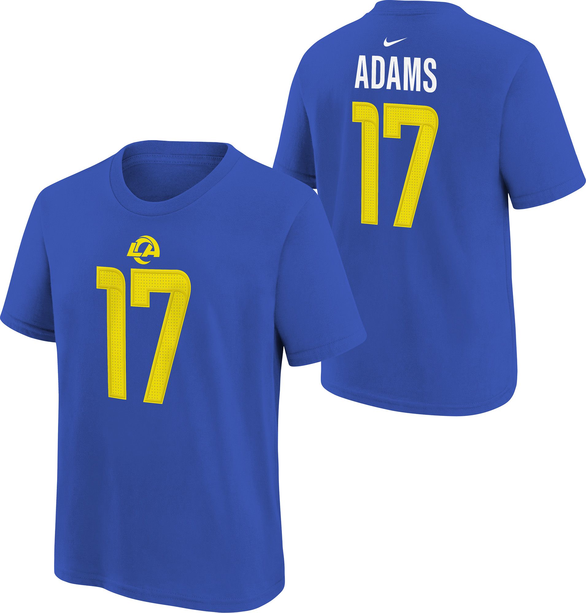 Nike Youth Los Angeles Rams Royal Davante Adams #17 T-Shirt