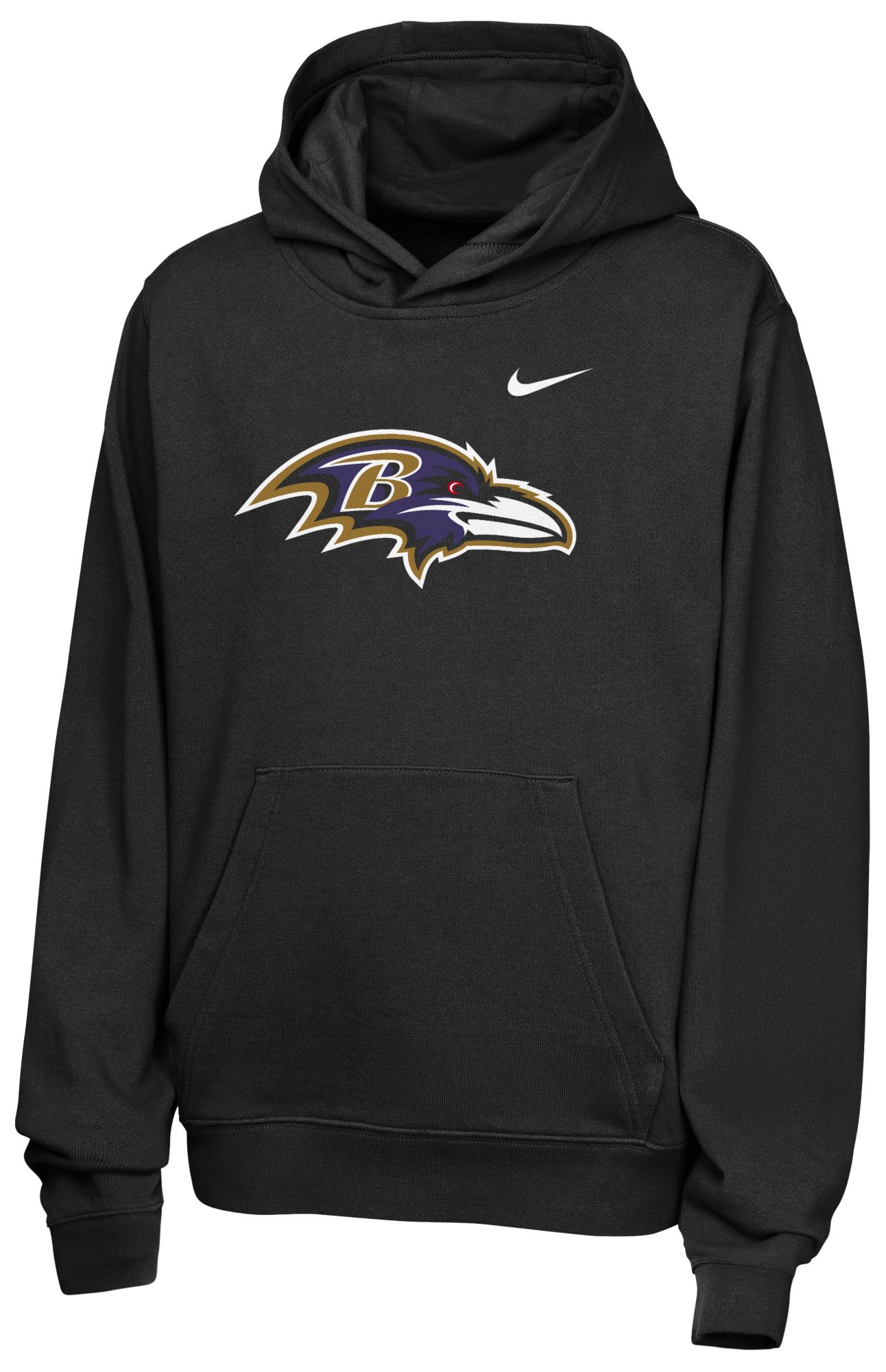 Nike Youth Baltimore Ravens Black Club Hoodie