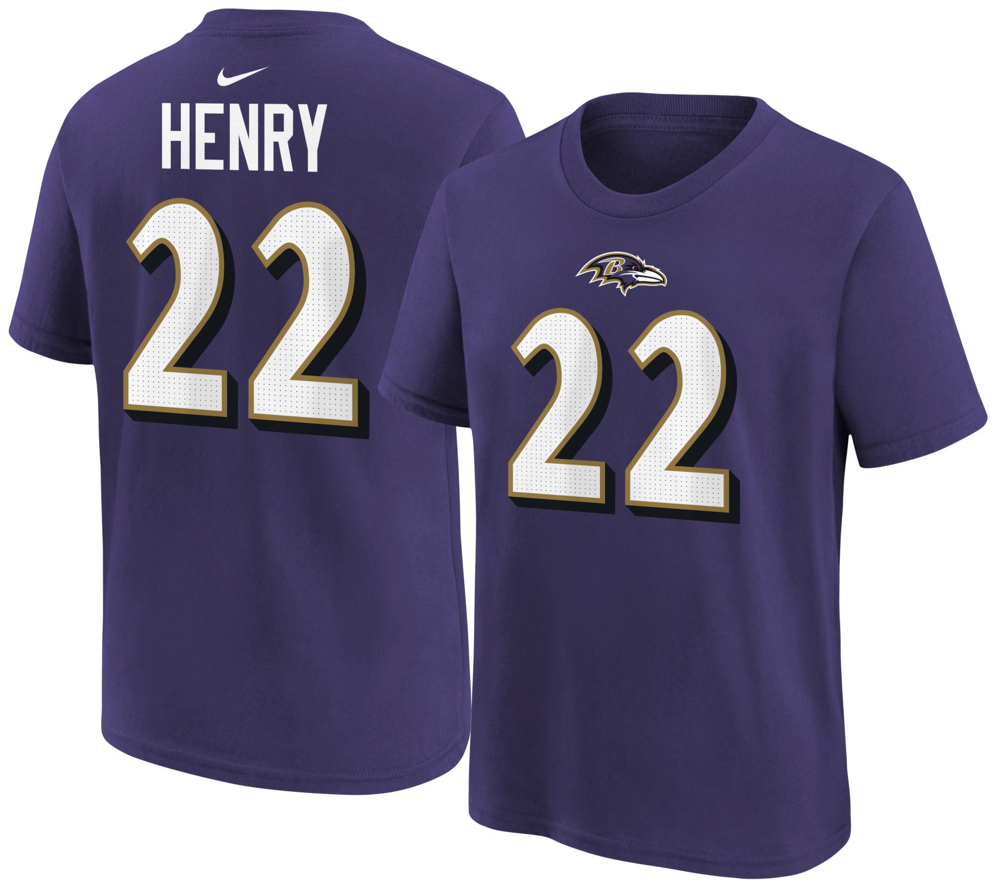 Nike Youth Baltimore Ravens Purple T-Shirt