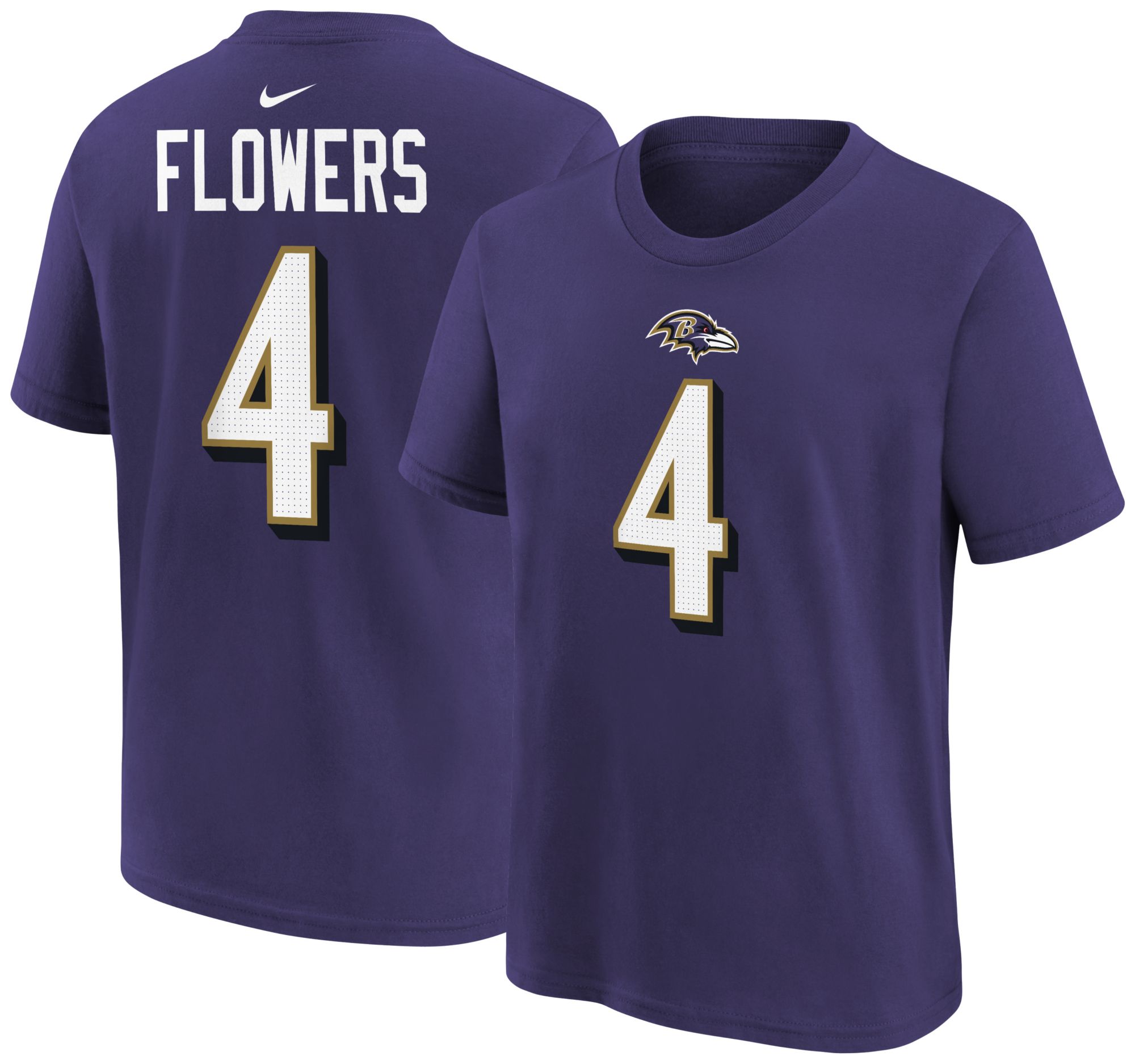 Nike Youth Baltimore Ravens Purple T-Shirt
