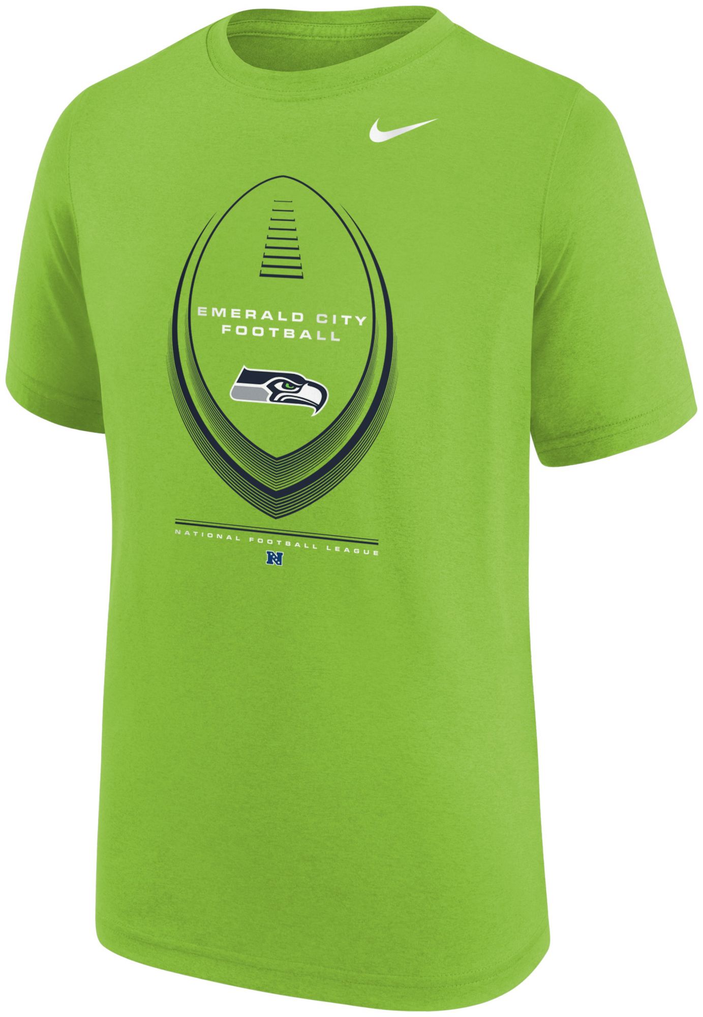 Nike Youth Seattle Seahawks Green Legend Icon T-Shirt
