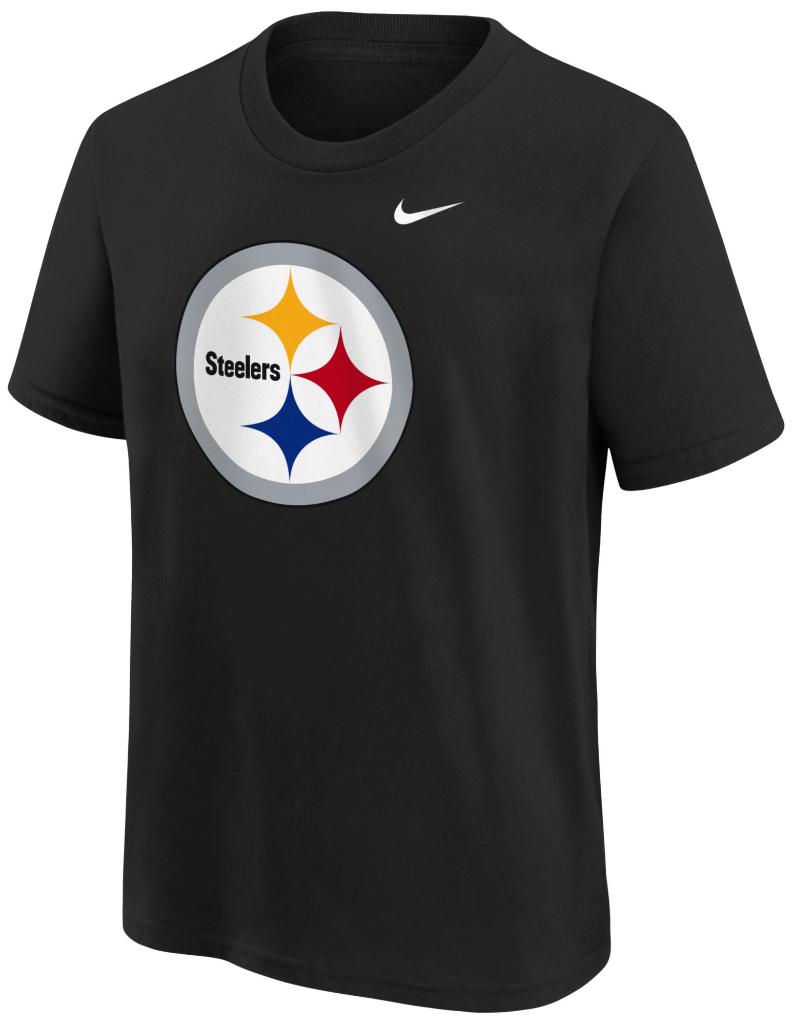 Nike Youth Pittsburgh Steelers Black Logo T-Shirt