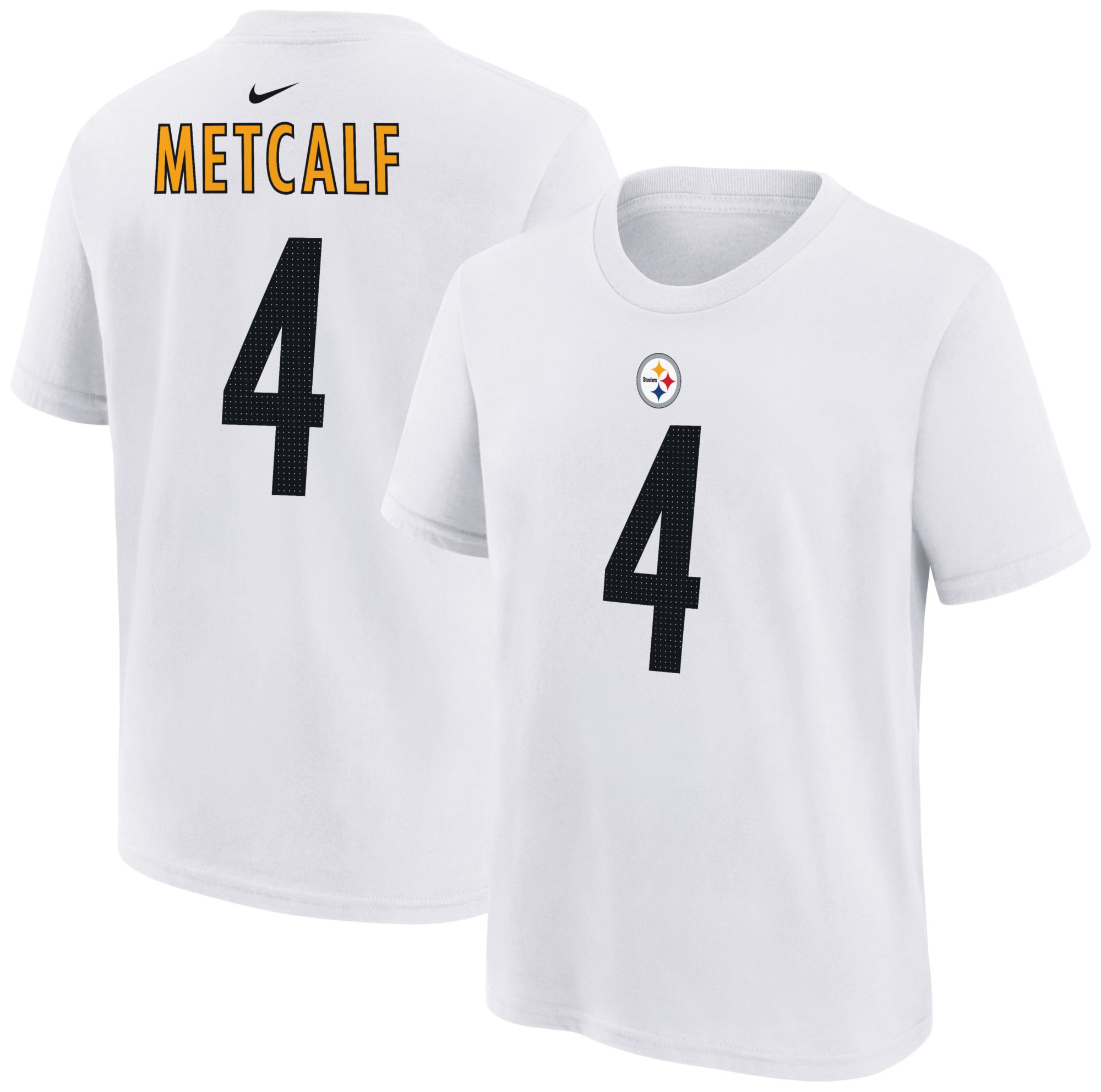 Nike Youth Pittsburgh Steelers White T-Shirt