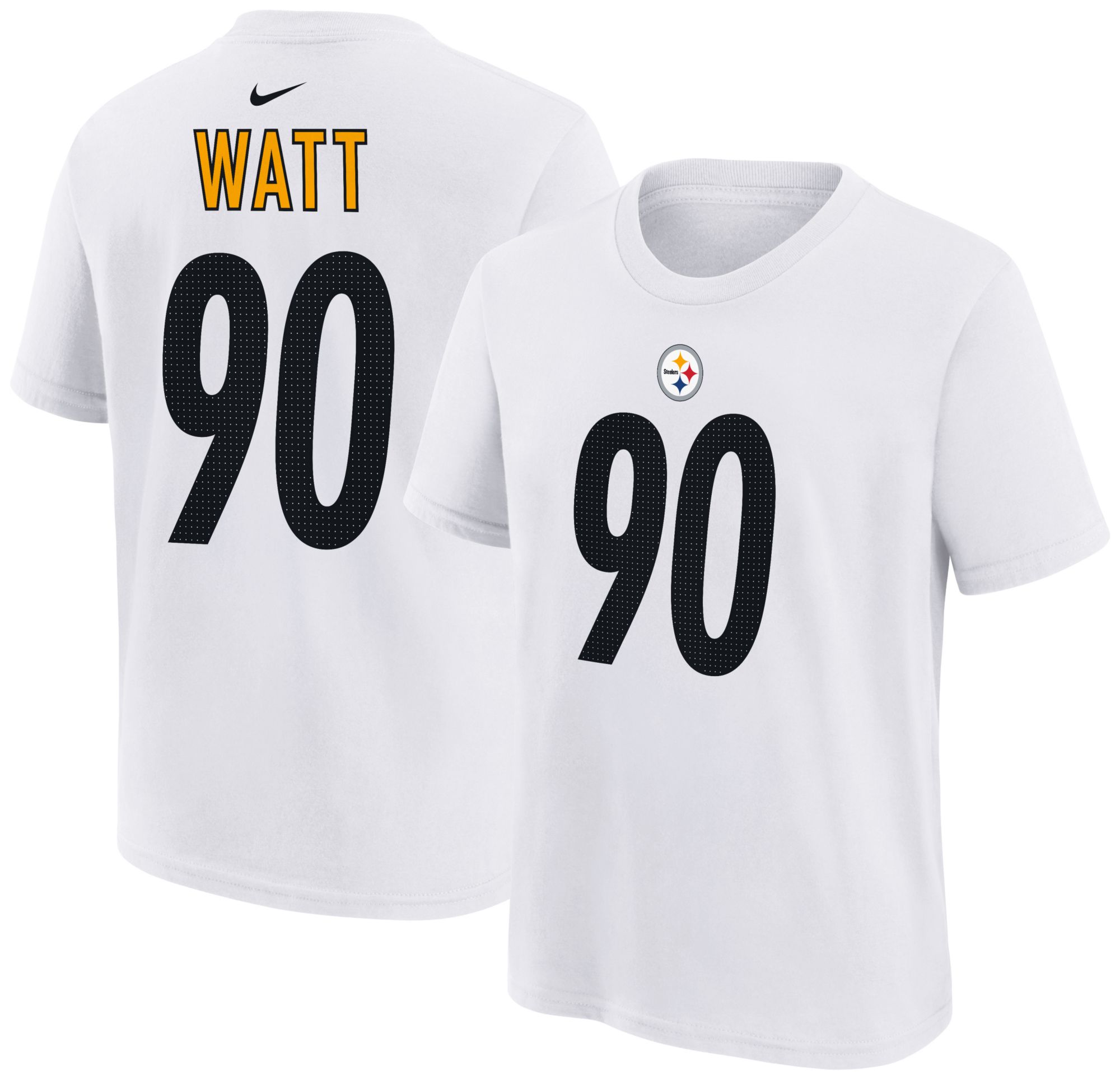 Nike Youth Pittsburgh Steelers White T-Shirt