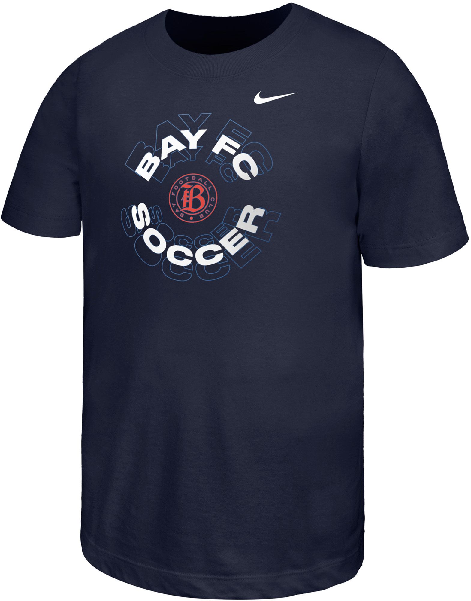 Nike Youth Bay FC Navy Two Tone Circle T-Shirt