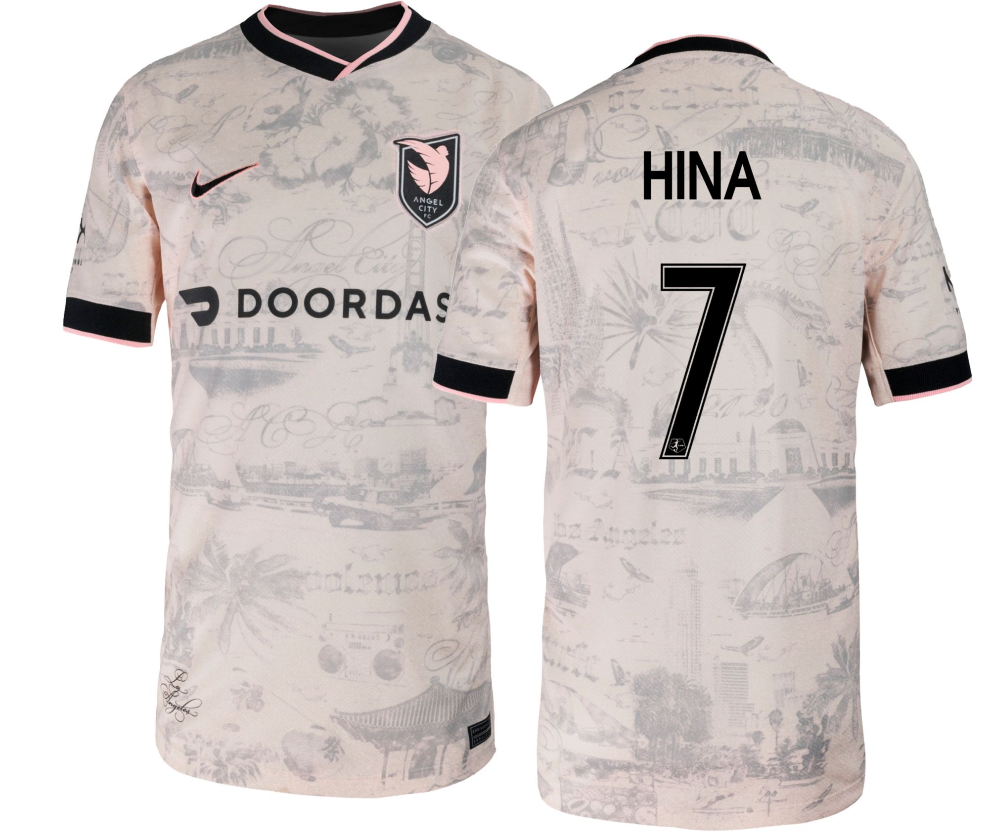 Nike Youth Angel City FC Hina Sugita #7 2026 Away Replica Jersey