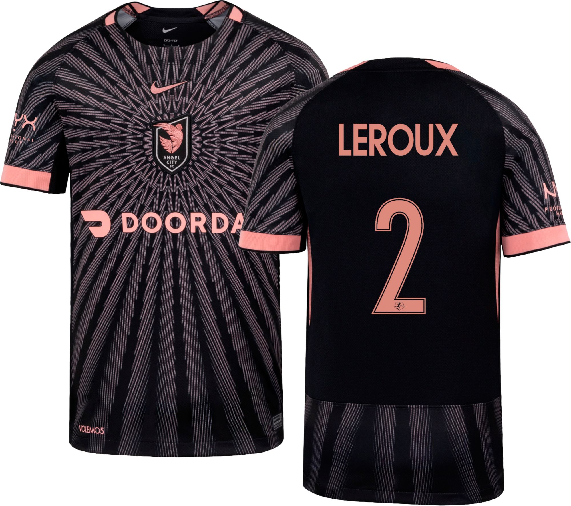 Nike Youth Angel City FC Sydney Leroux #2 2026 Home Replica Jersey