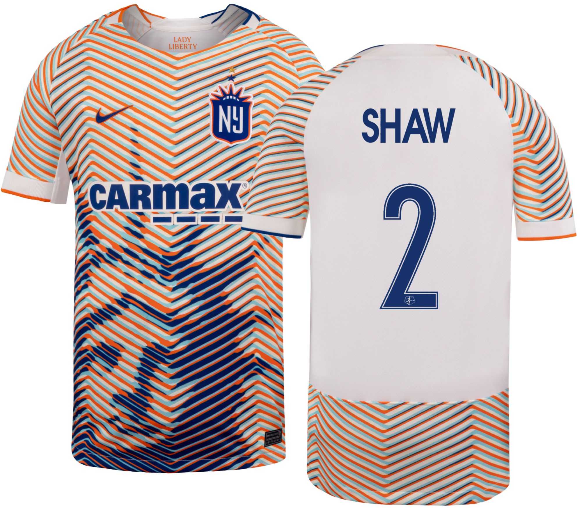 Nike Youth NJ/NY Gotham FC Jaedyn Shaw #2 2026 Third Replica Jersey