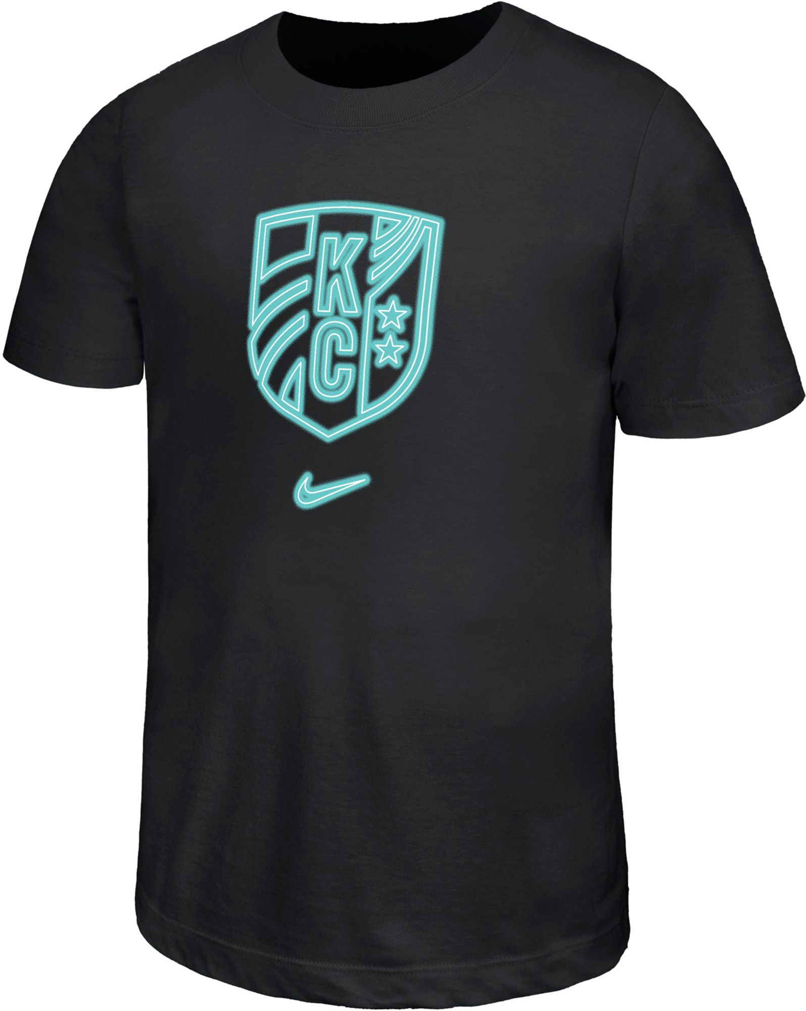 Nike Youth Kansas City Current Black Logo T-Shirt