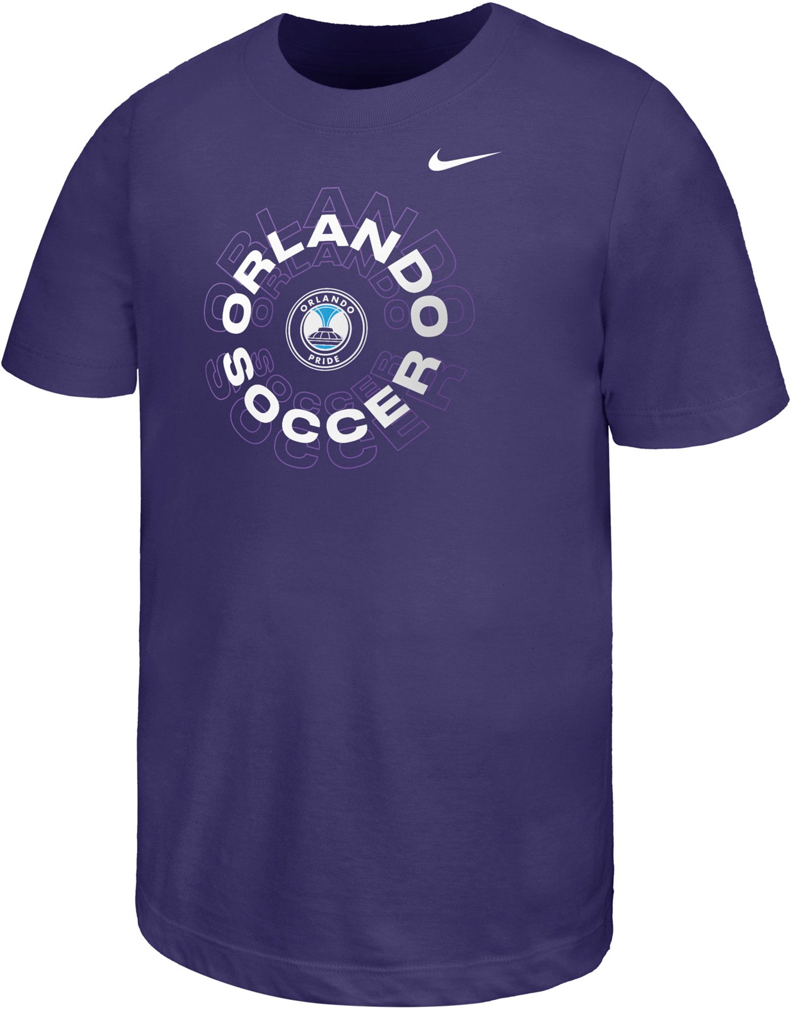 Nike Youth Orlando Pridge Purple Two Tone Circle T-Shirt