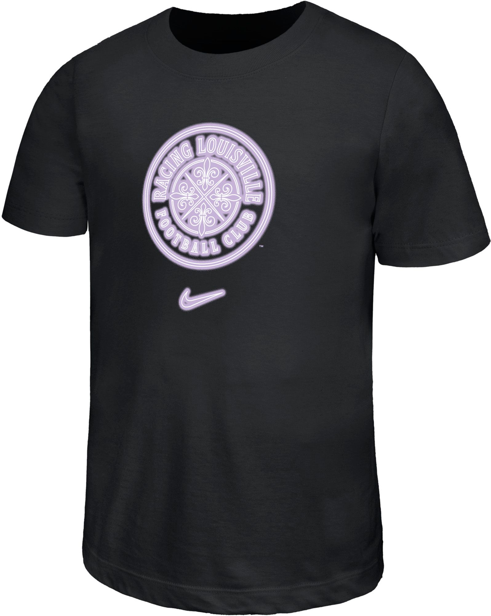 Nike Youth Racing Louisville FC Black Logo T-Shirt