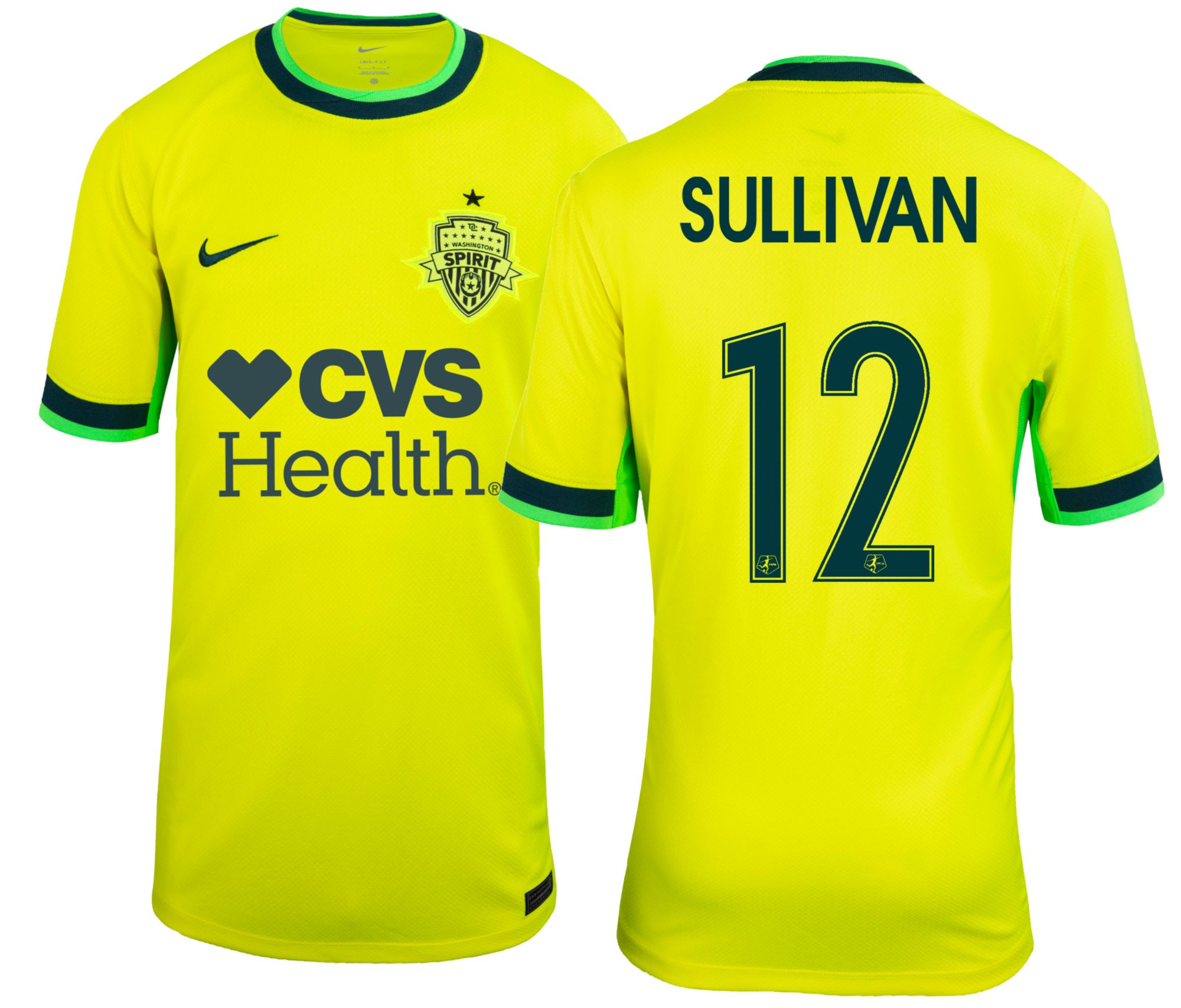 Nike Youth Washington Spirit Andi Sullivan #12 2026 Away Replica Jersey