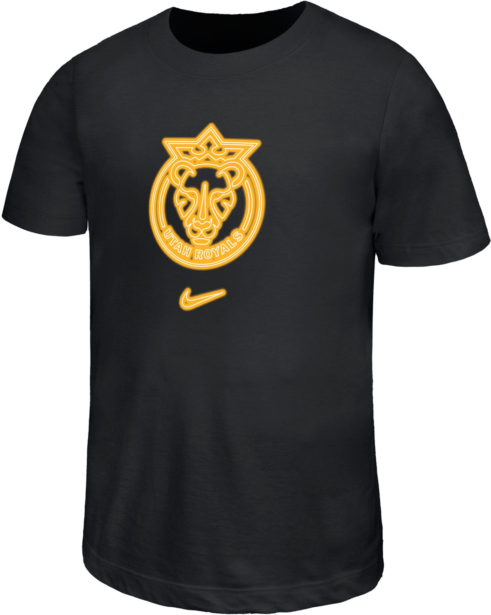 Nike Youth Utah Royals Black Logo T-Shirt