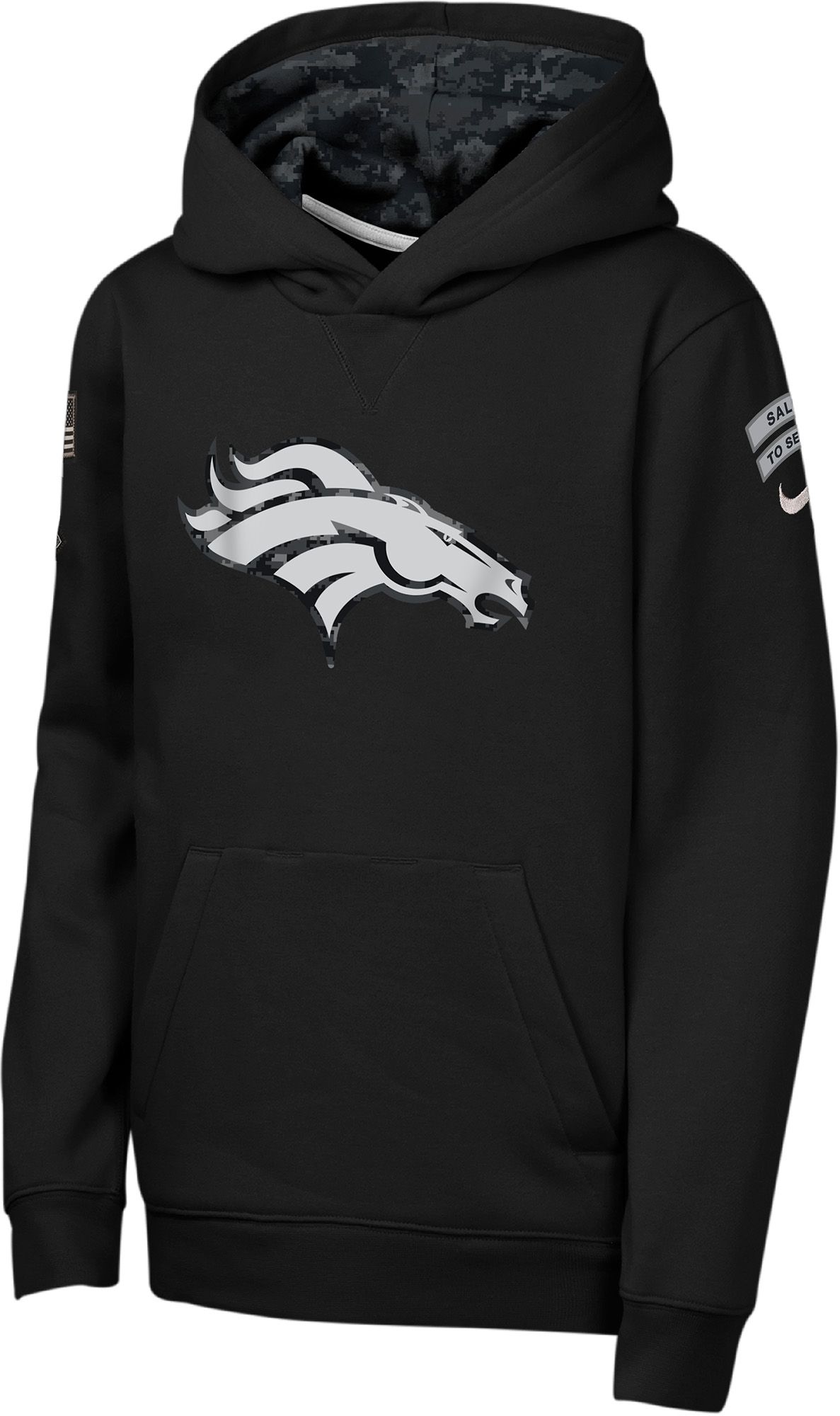 Nike Youth Denver Broncos Salute to Service 2026 Standard Issue Hoodie