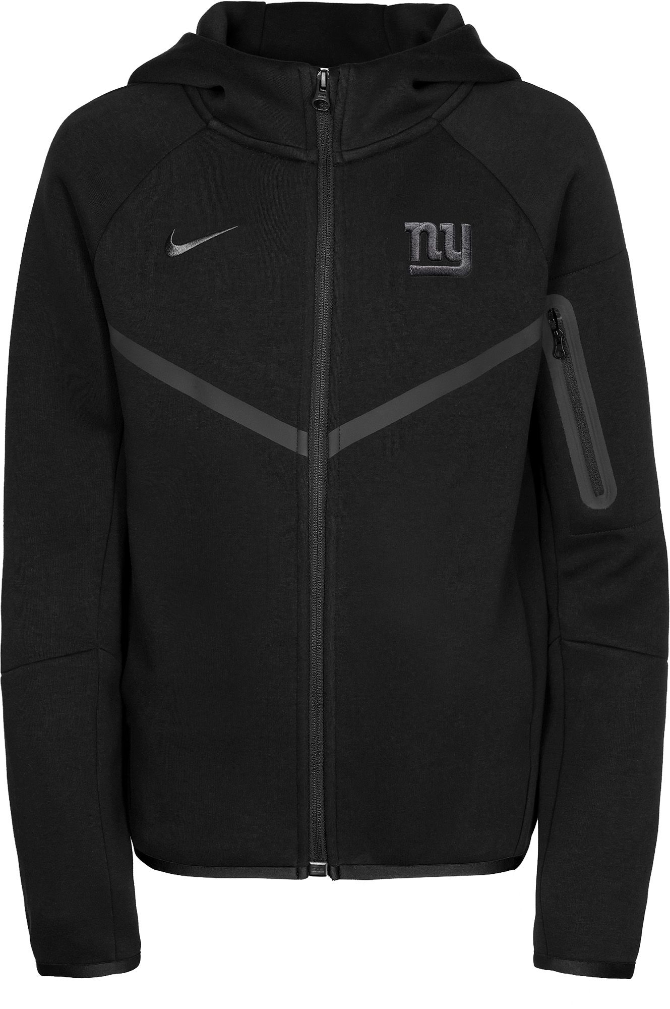 Nike Youth New York Giants Tech Fleece Full-Zip Hoodie