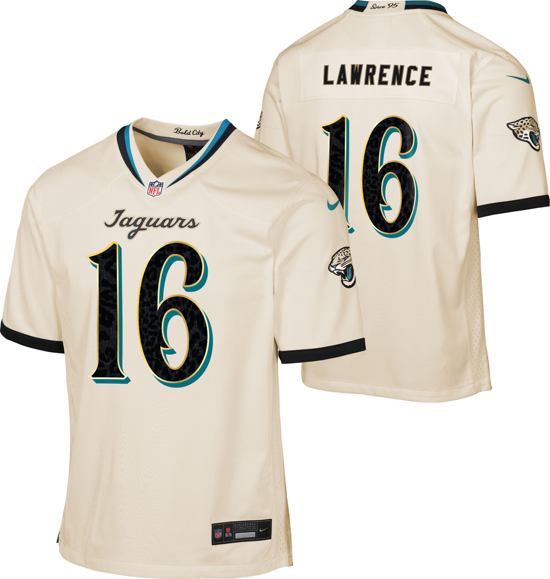Nike Youth Jacksonville Jaguars Trevor Lawrence NFL Rivalries Game Jersey