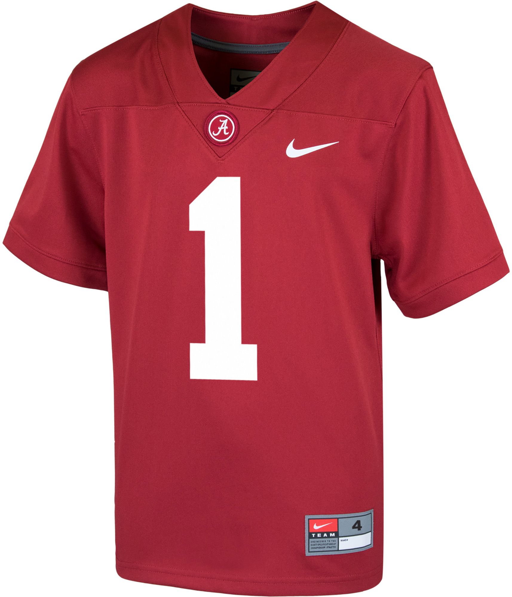 Nike Youth Alabama Crimson Tide Crimson Home Swingman Jersey