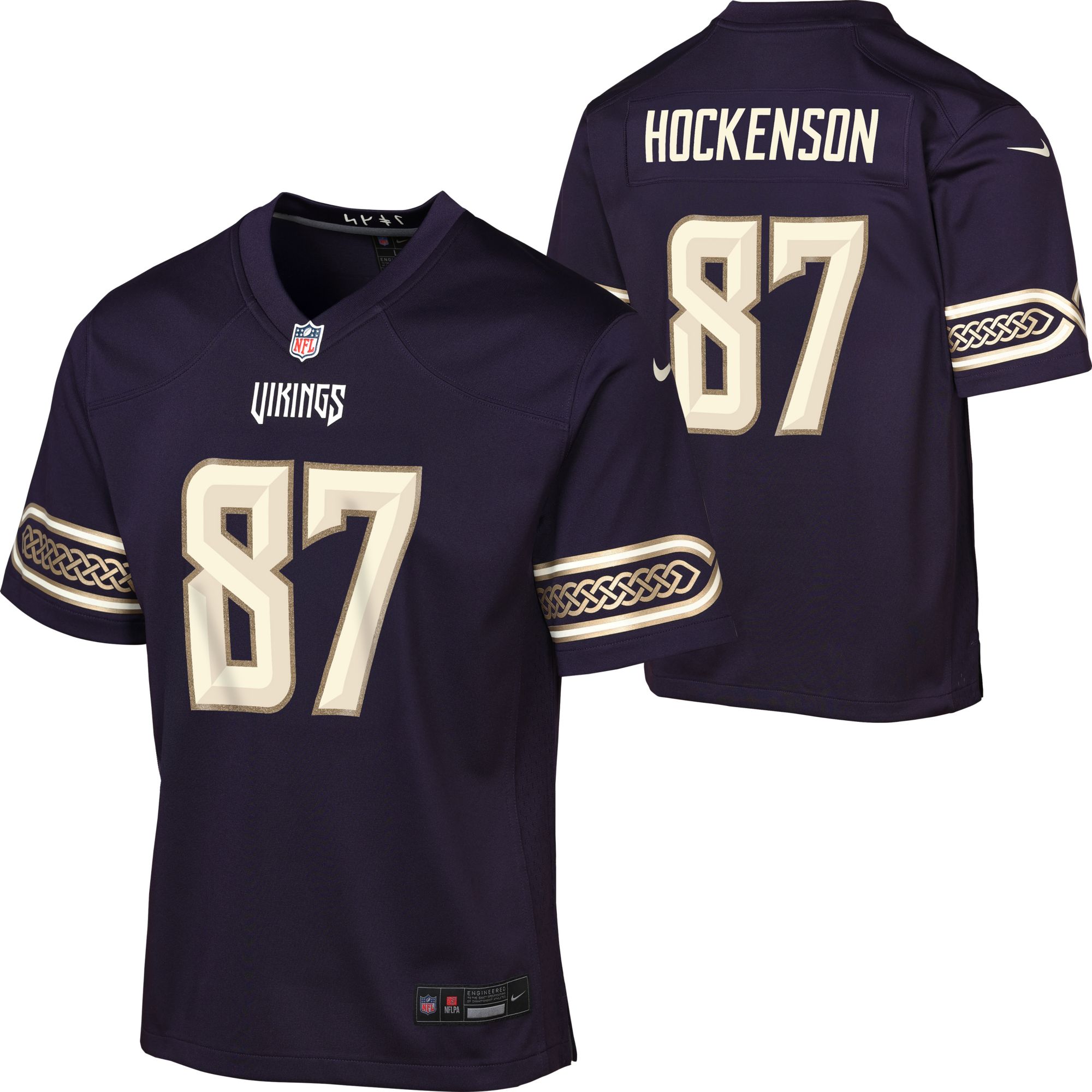 Nike Youth Minnesota Vikings T.J. Hockenson NFL Rivalries Game Jersey