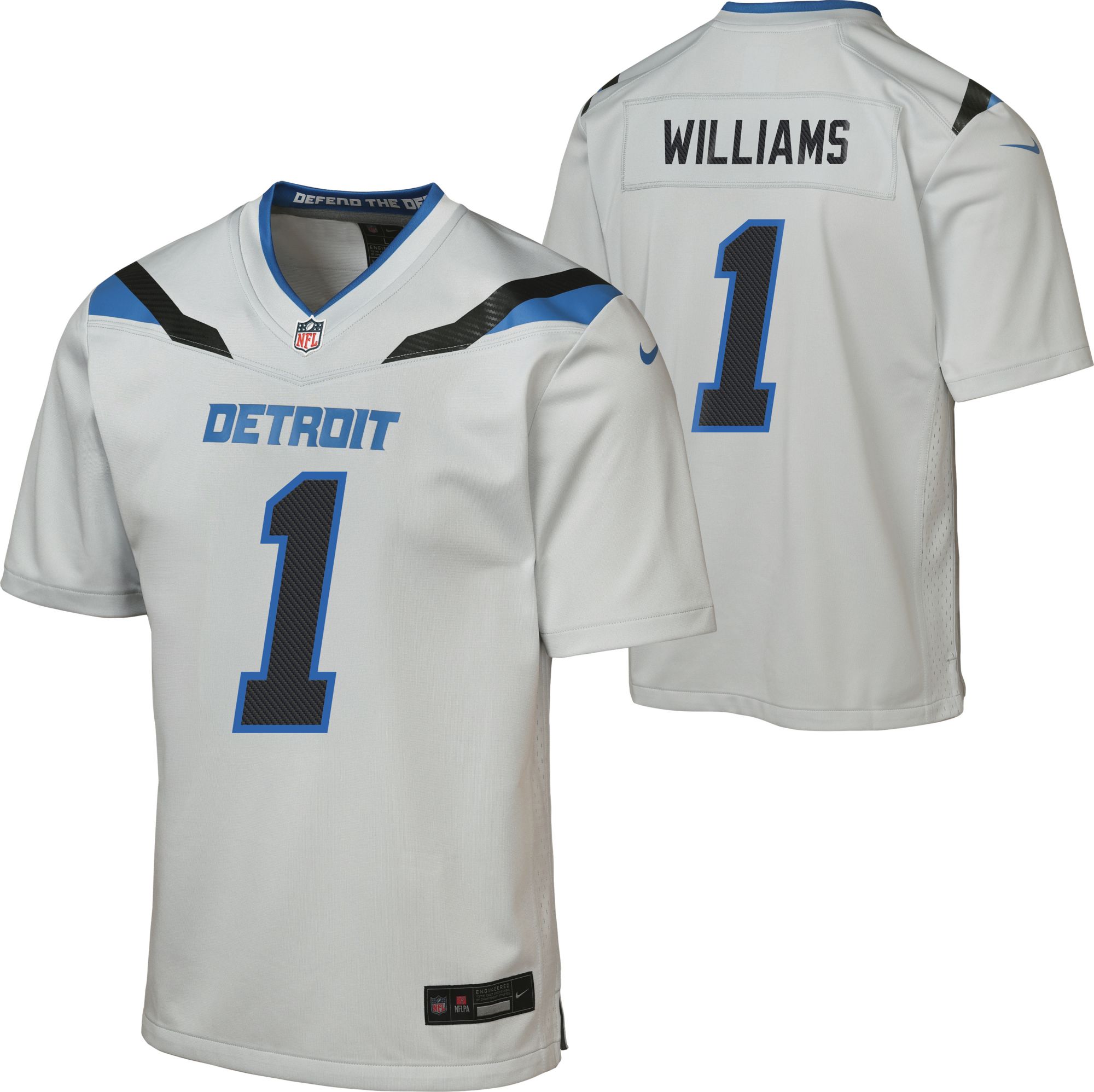 Nike Youth Detroit Lions Jameson Williams NFL Rivalries Game Jersey