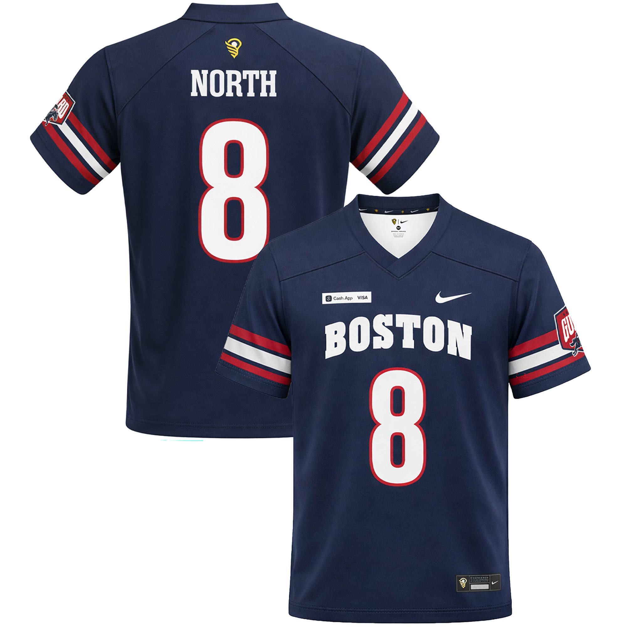 Nike Youth Boston Cannons Home Replica Jersey