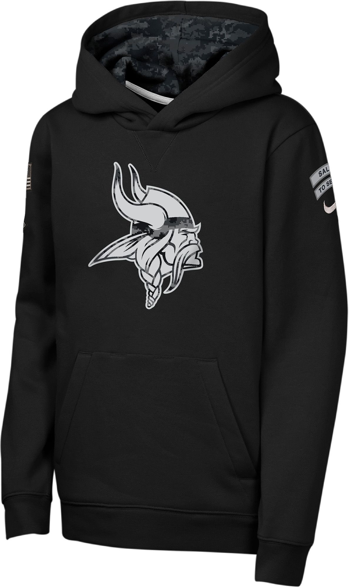 Nike Youth Minnesota Vikings Salute to Service 2026 Standard Issue Hoodie