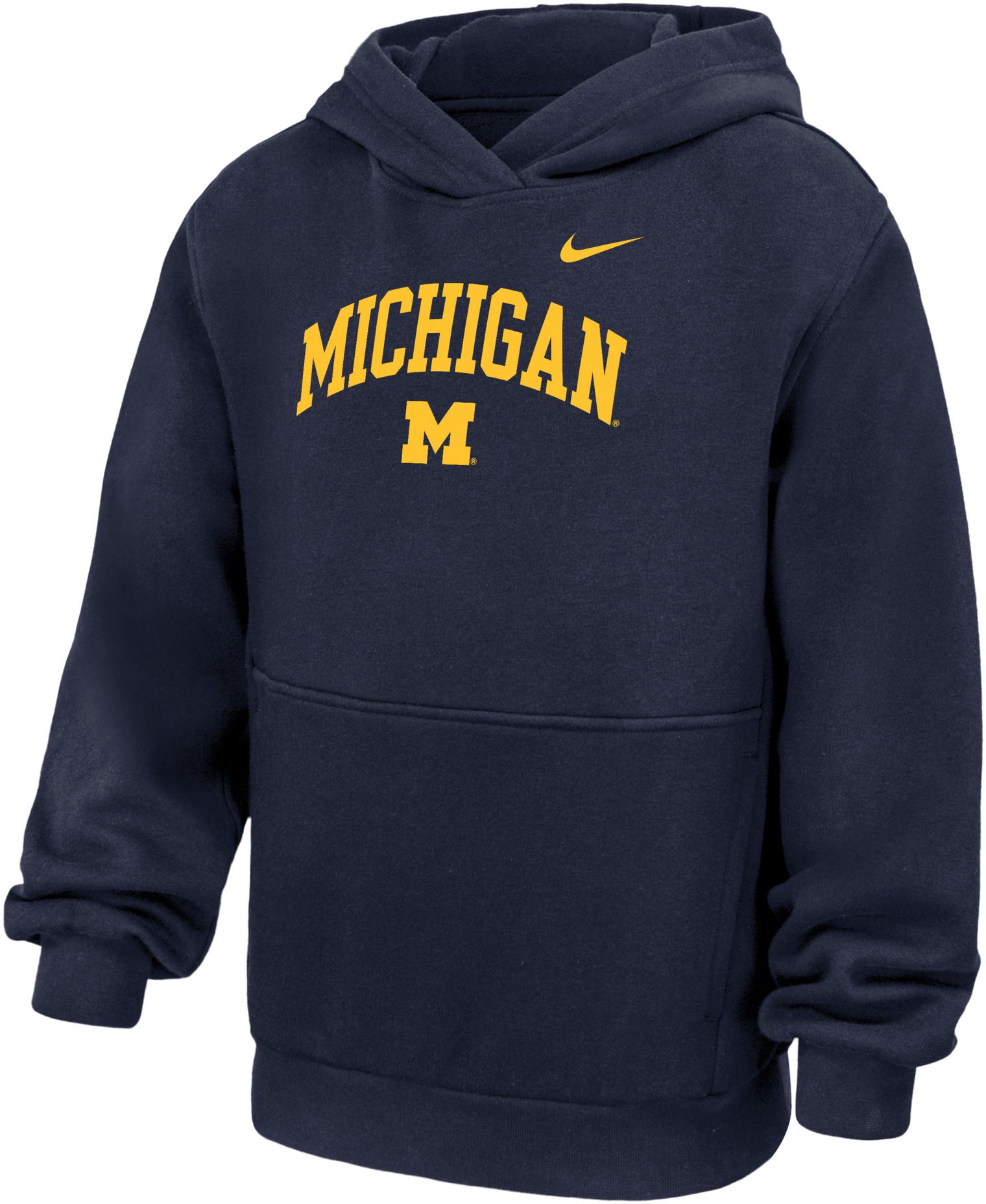 Nike Youth Michigan Wolverines Club Fleece Hoodie