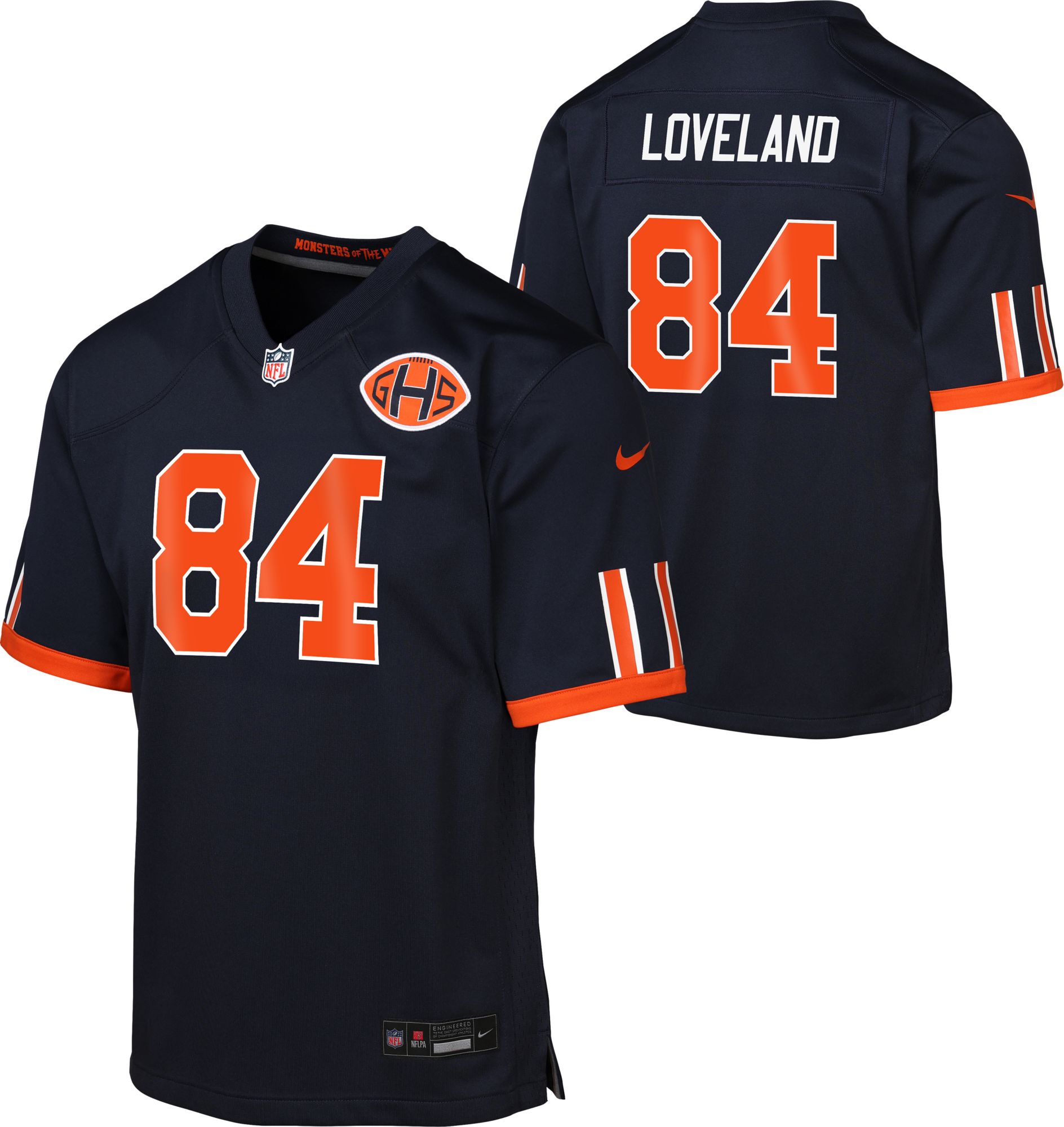 Nike Youth Chicago Bears Colston Loveland NFL Rivalries Game Jersey