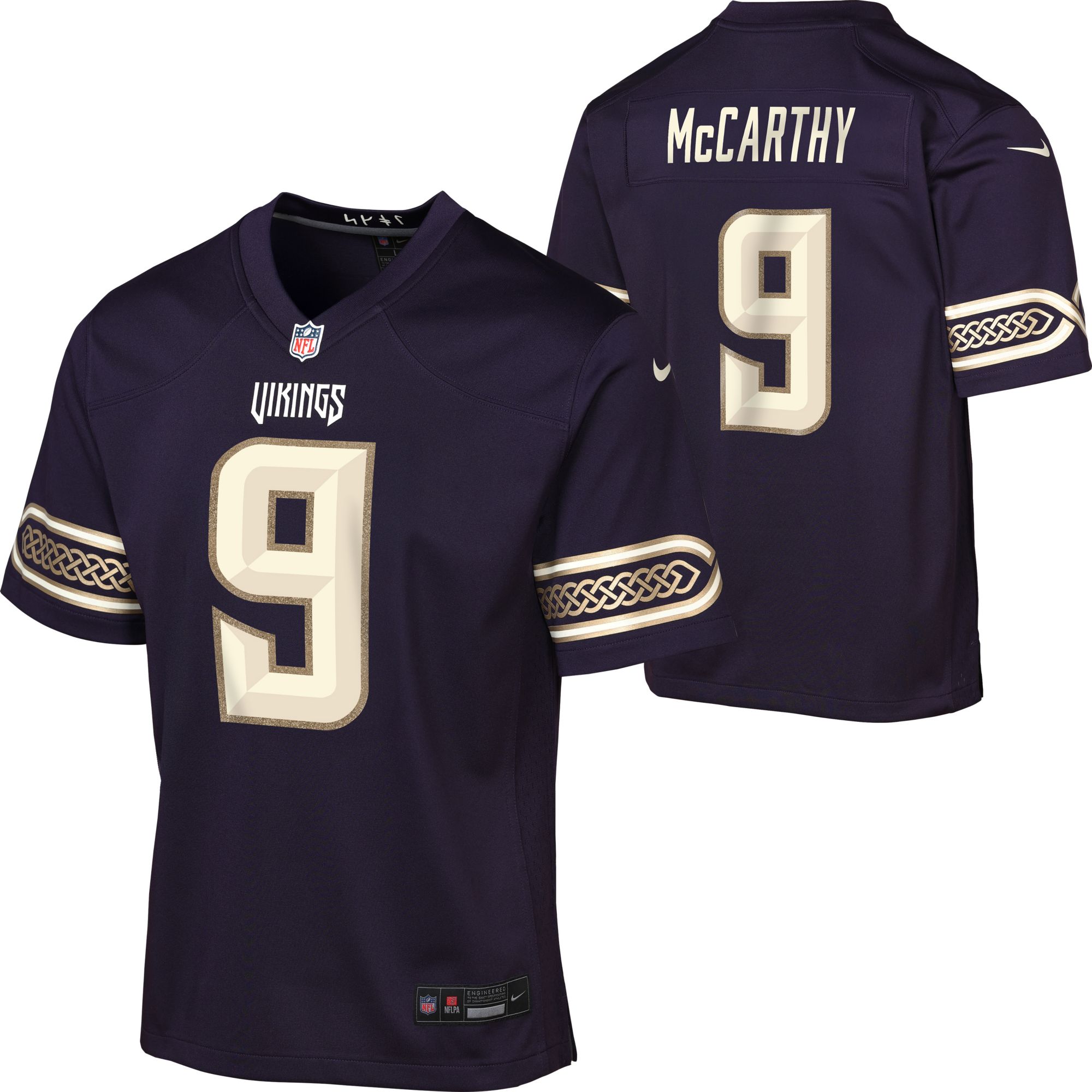 Nike Youth Minnesota Vikings J.J. McCarthy NFL Rivalries Game Jersey