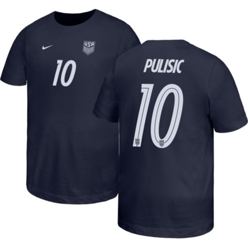 Nike Youth USMNT Christian Pulisic #10 Black 2026 T-Shirt | Dick's