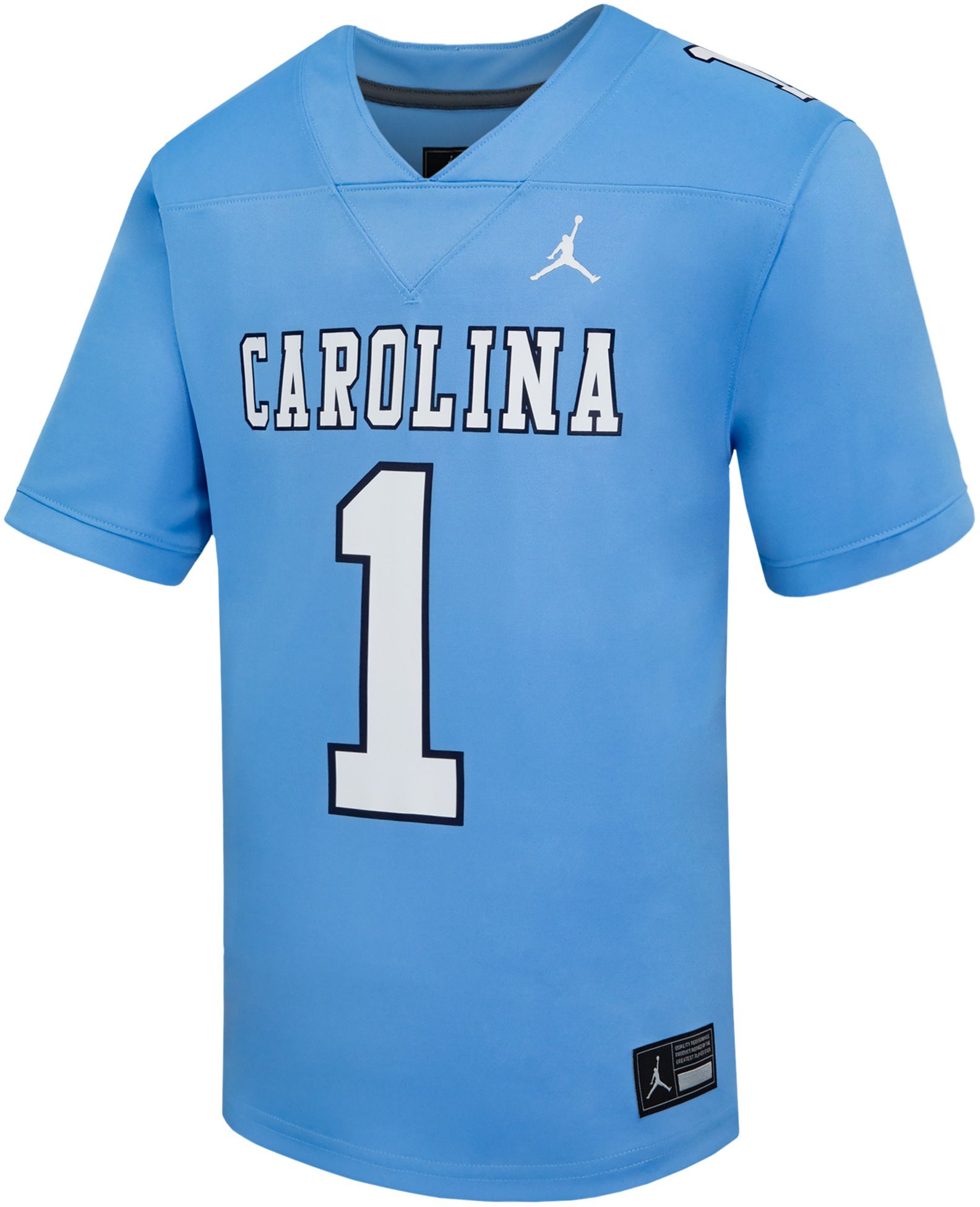 Nike Youth North Carolina Tar Heels Light Blue Home Football Jersey