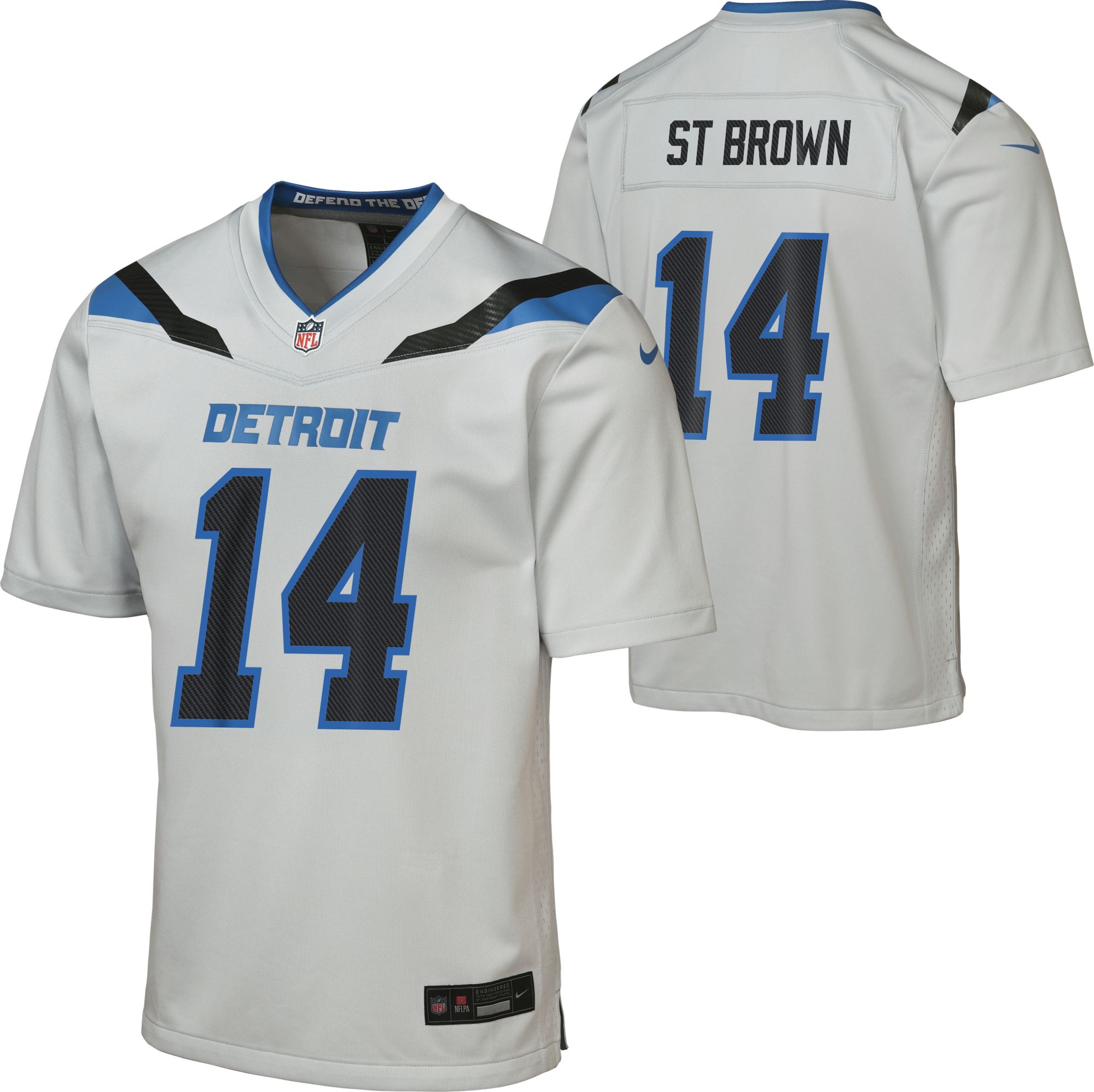 Nike Youth Detroit Lions Amon-Ra St. Brown NFL Rivalries Game Jersey