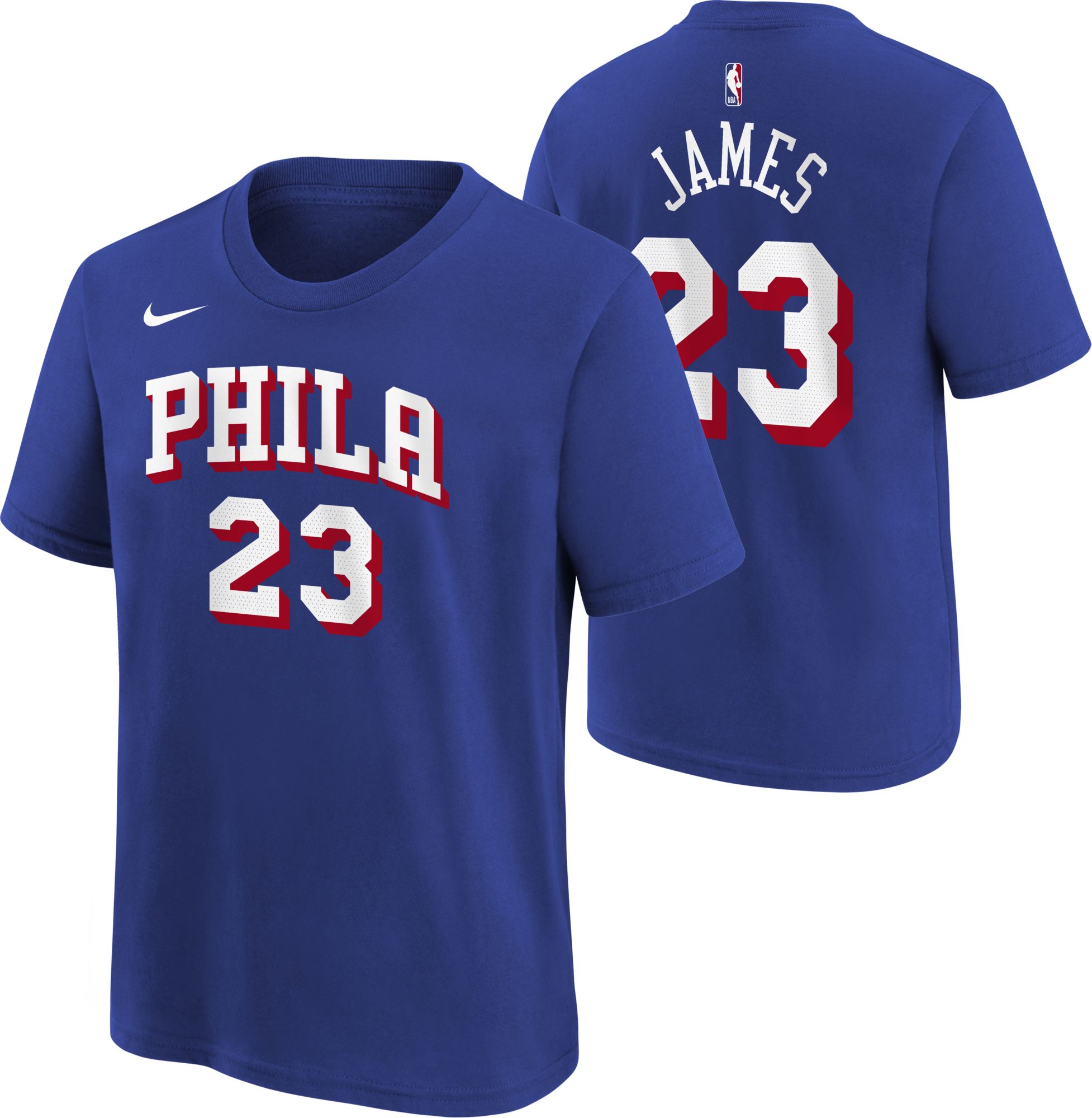 Nike Youth Philadelphia 76ers LeBron James Icon T-Shirt