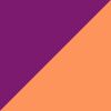 Vivid Purple/Silver/Orange