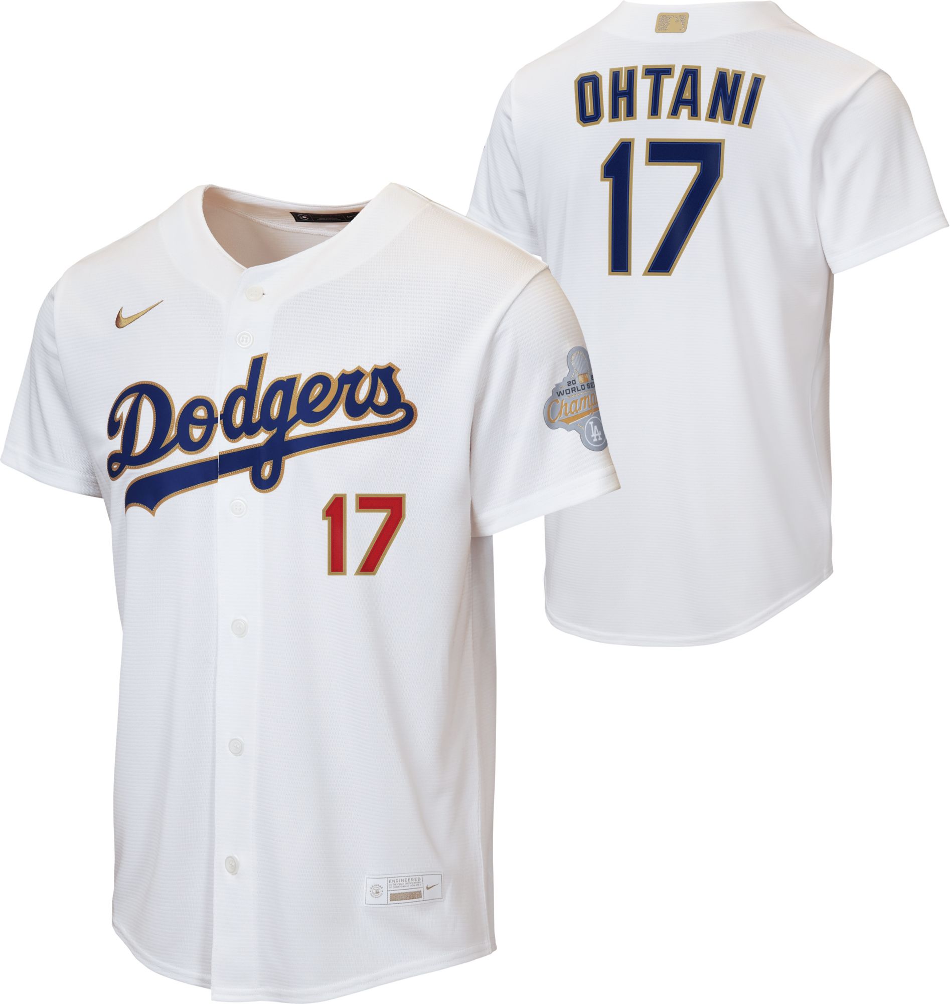 Nike Youth Los Angeles Dodgers Shohei Ohtani #17 2026 Gold Collection Limited Jersey
