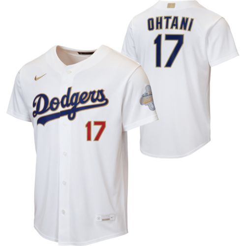 MLB Team Apparel Youth Brooklyn Dodgers Shohei Ohtani #17 Triple