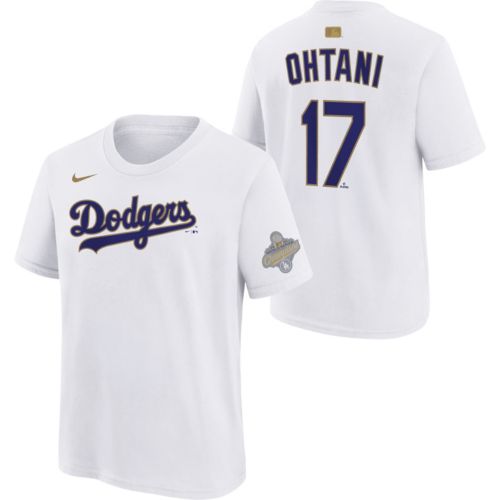 MLB Team Apparel Youth Brooklyn Dodgers Shohei Ohtani #17 Triple