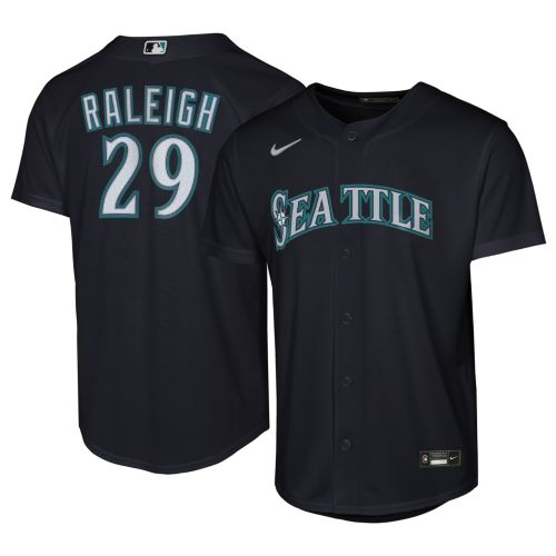 MARINERS ユニフォーム ネイビー Ken Griffey Jr. Seattle Mariners Alternate Navy Blue Men's Jersey