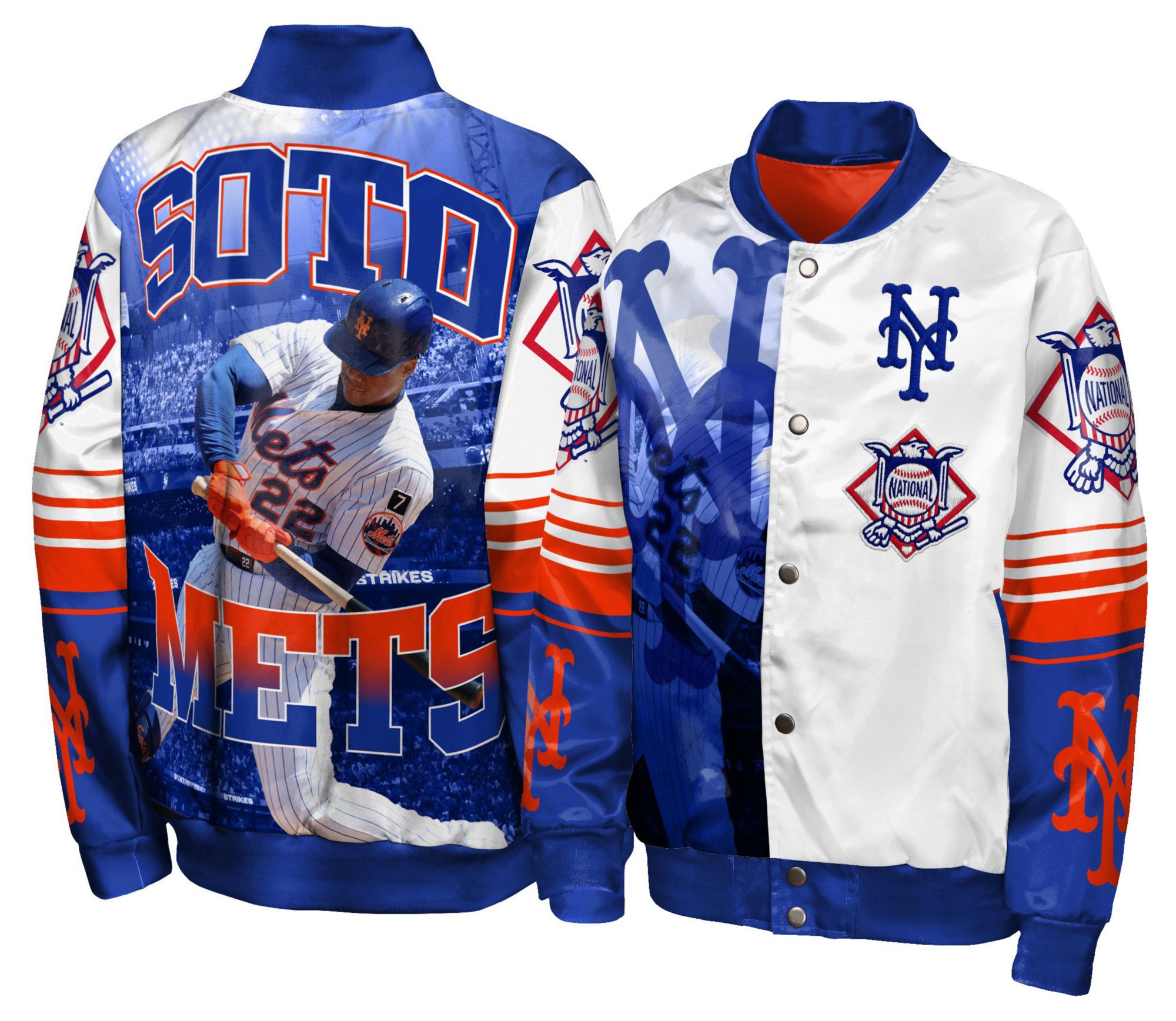 Nike Youth New York Mets Juan Soto #22 Satin Replica Jersey