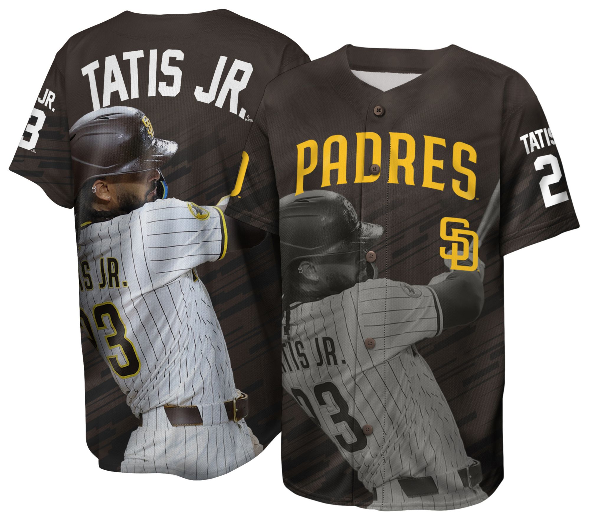 Nike Youth San Diego Padres Fernando Tatis Jr. #23 Satin Replica Jersey