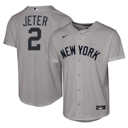 Nike Youth New York Yankees Blue Derek Jeter #2 Alternate Baseline