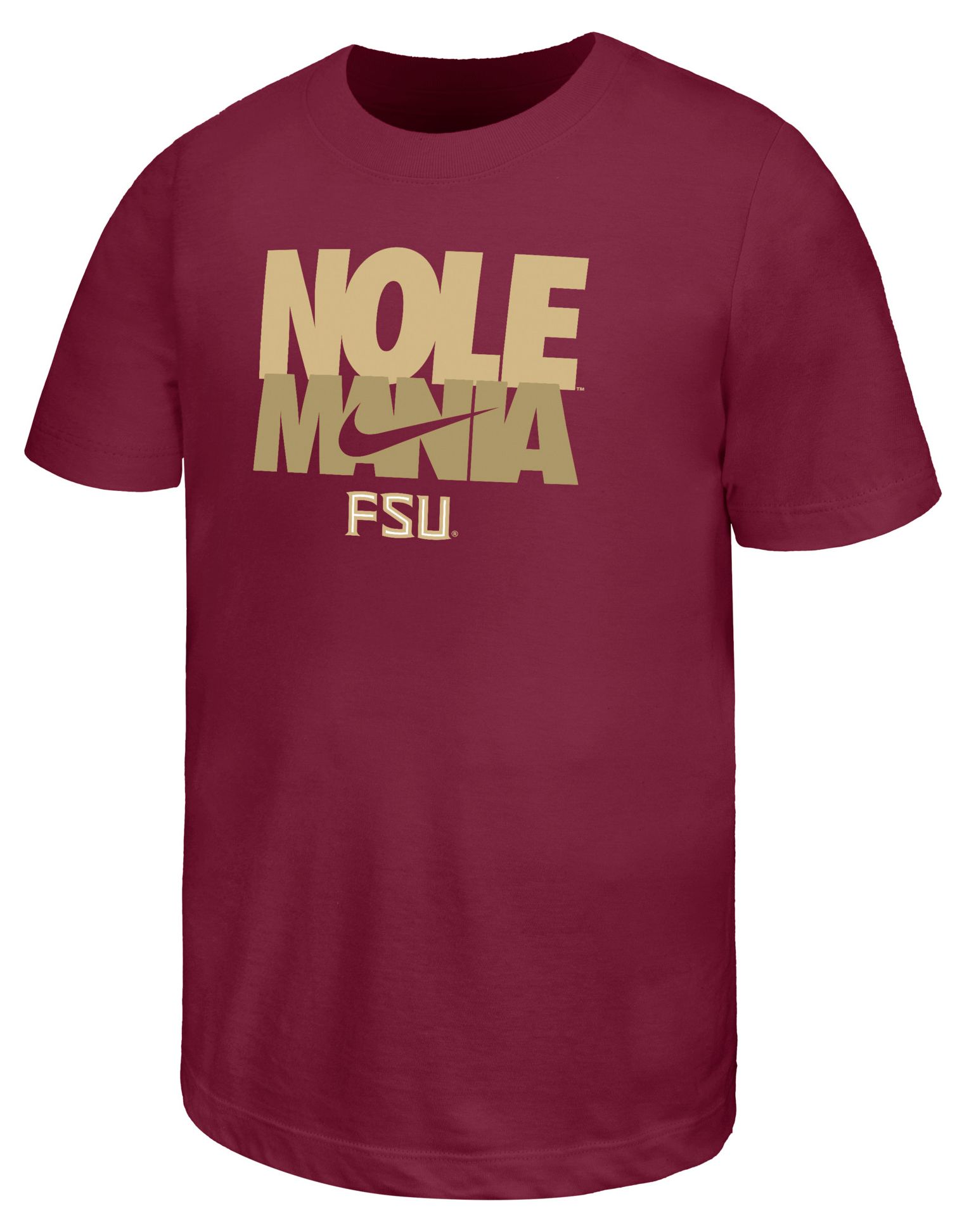 Nike Youth Florida State Seminoles Maroon Cotton Core Madness T-Shirt